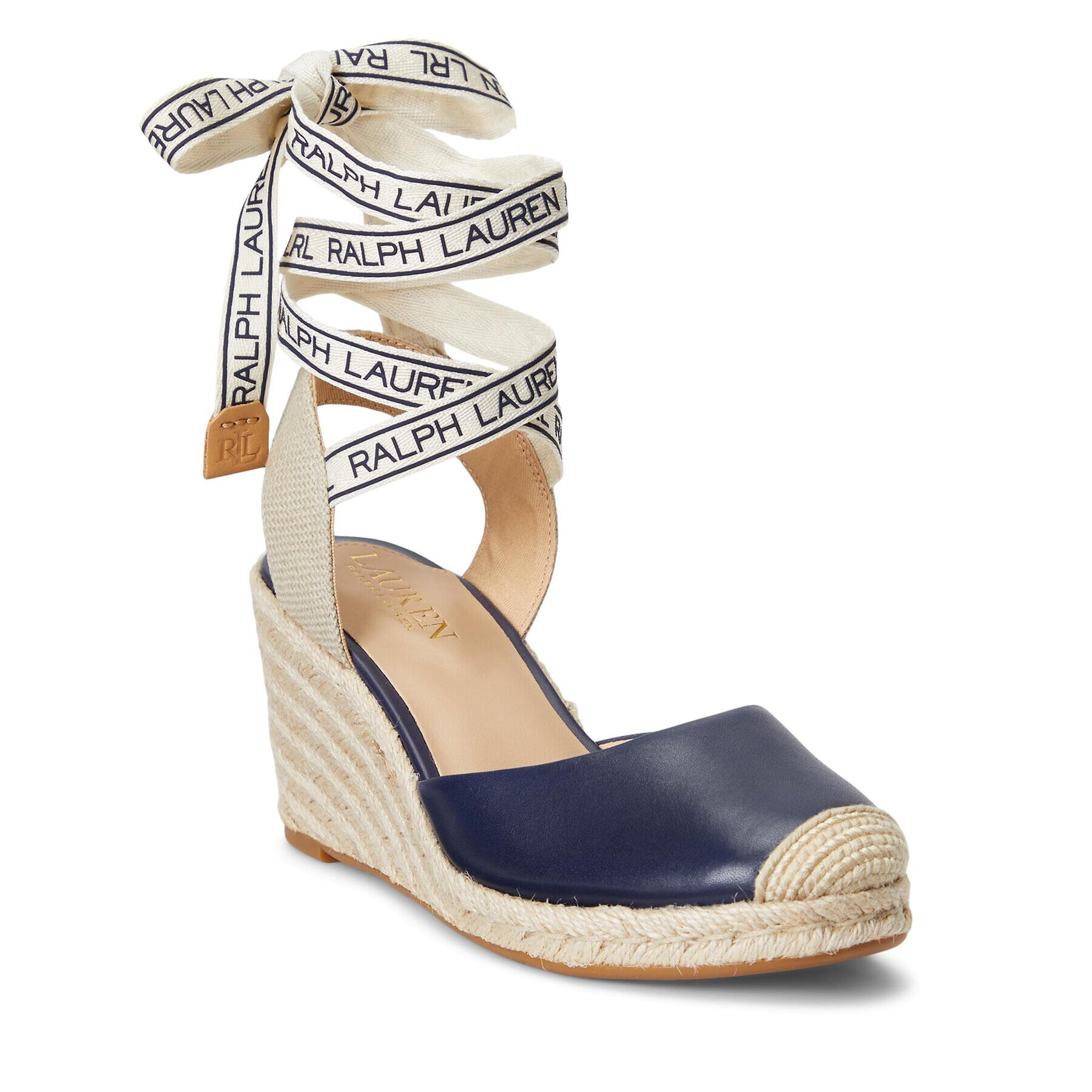 Lauren Ralph Lauren Espadrilles Paislee 802904612002 Sötétkék - Pepit.hu