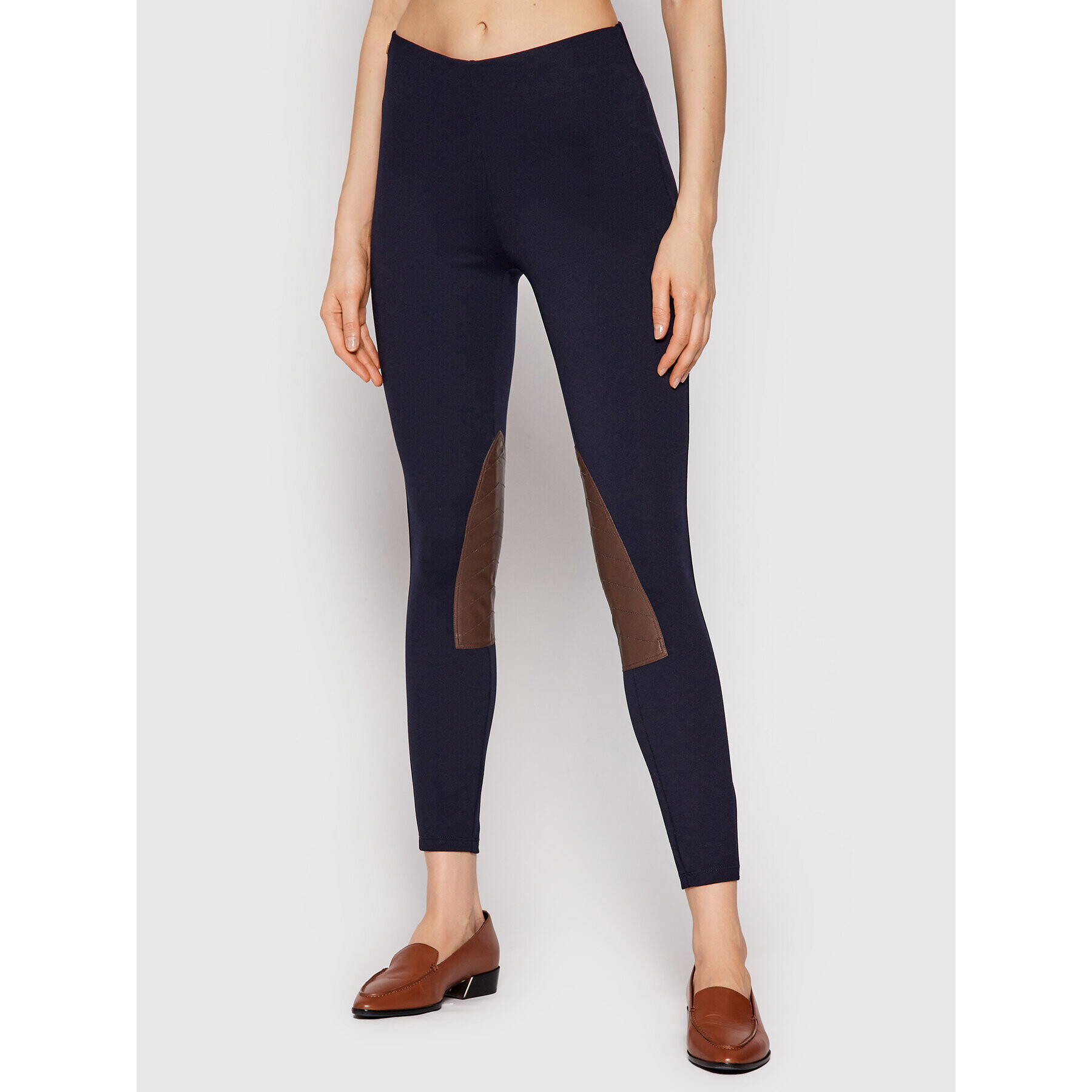 Lauren Ralph Lauren Leggings 200841780002 Sötétkék Slim Fit - Pepit.hu