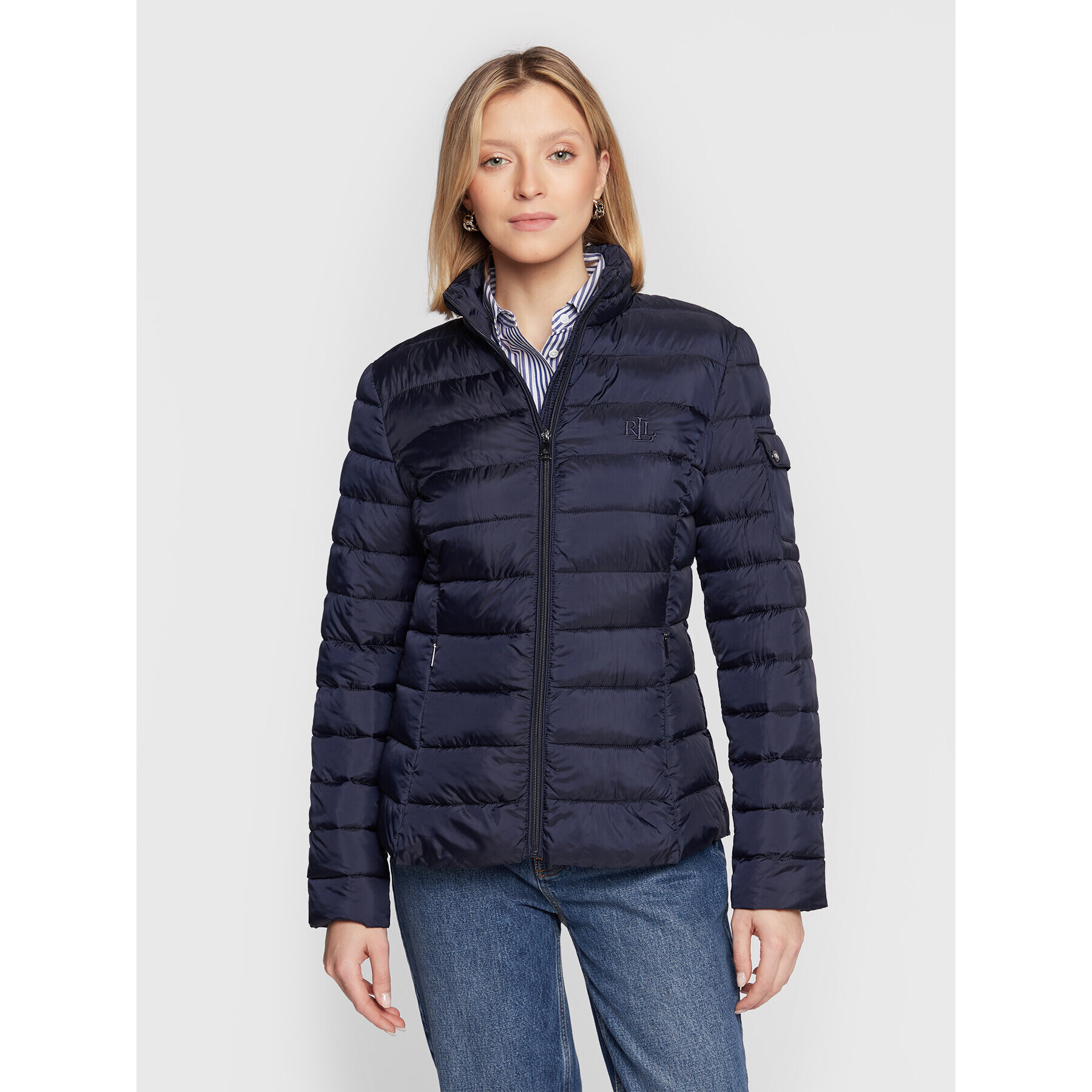 Lauren Ralph Lauren Pehelykabát 297876472003 Sötétkék Regular Fit - Pepit.hu