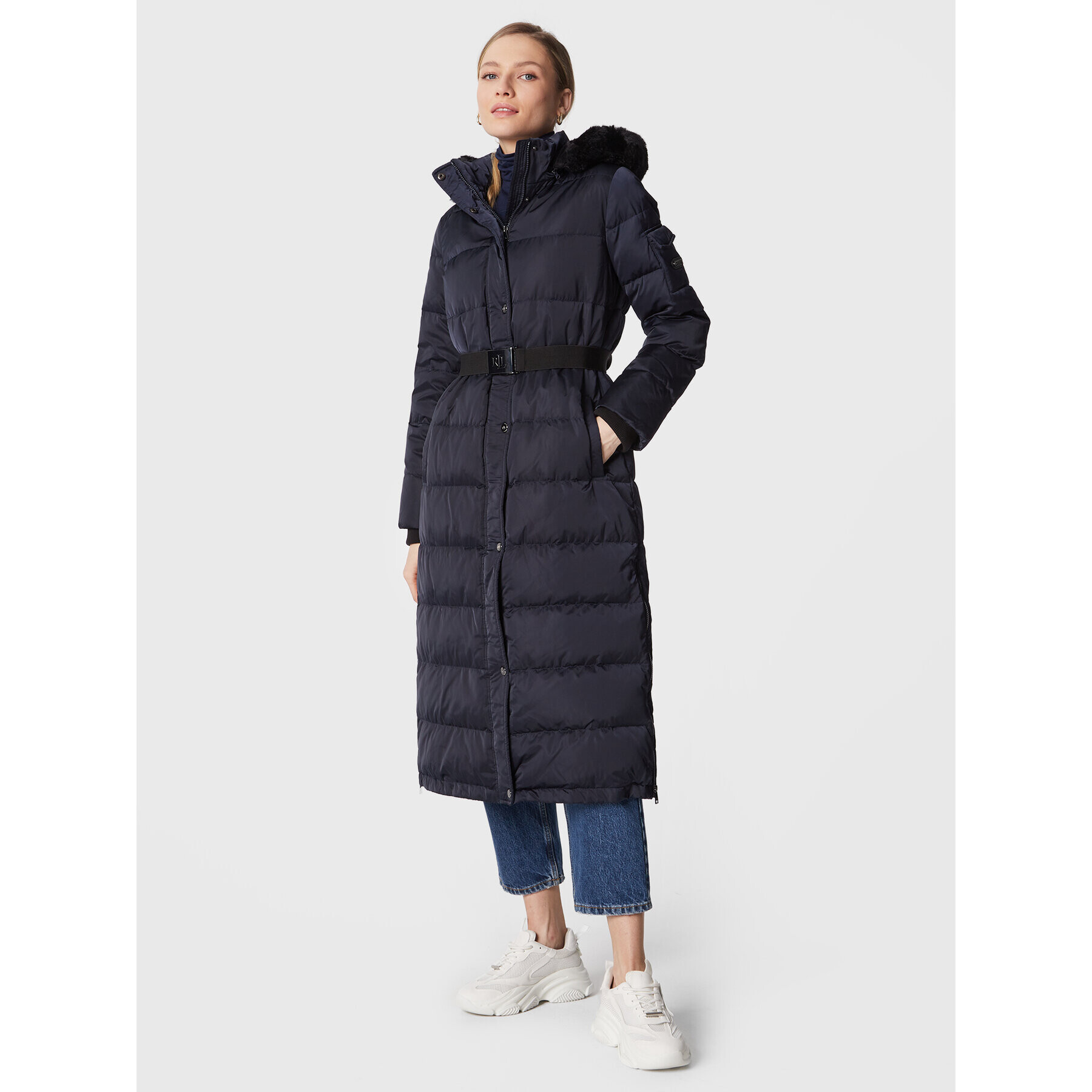 Lauren Ralph Lauren Pehelykabát 297891220 Sötétkék Regular Fit - Pepit.hu