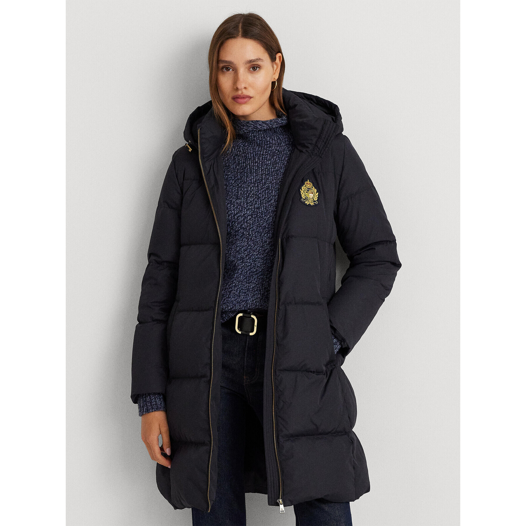 Lauren Ralph Lauren Pehelykabát 297928080002 Sötétkék Regular Fit - Pepit.hu