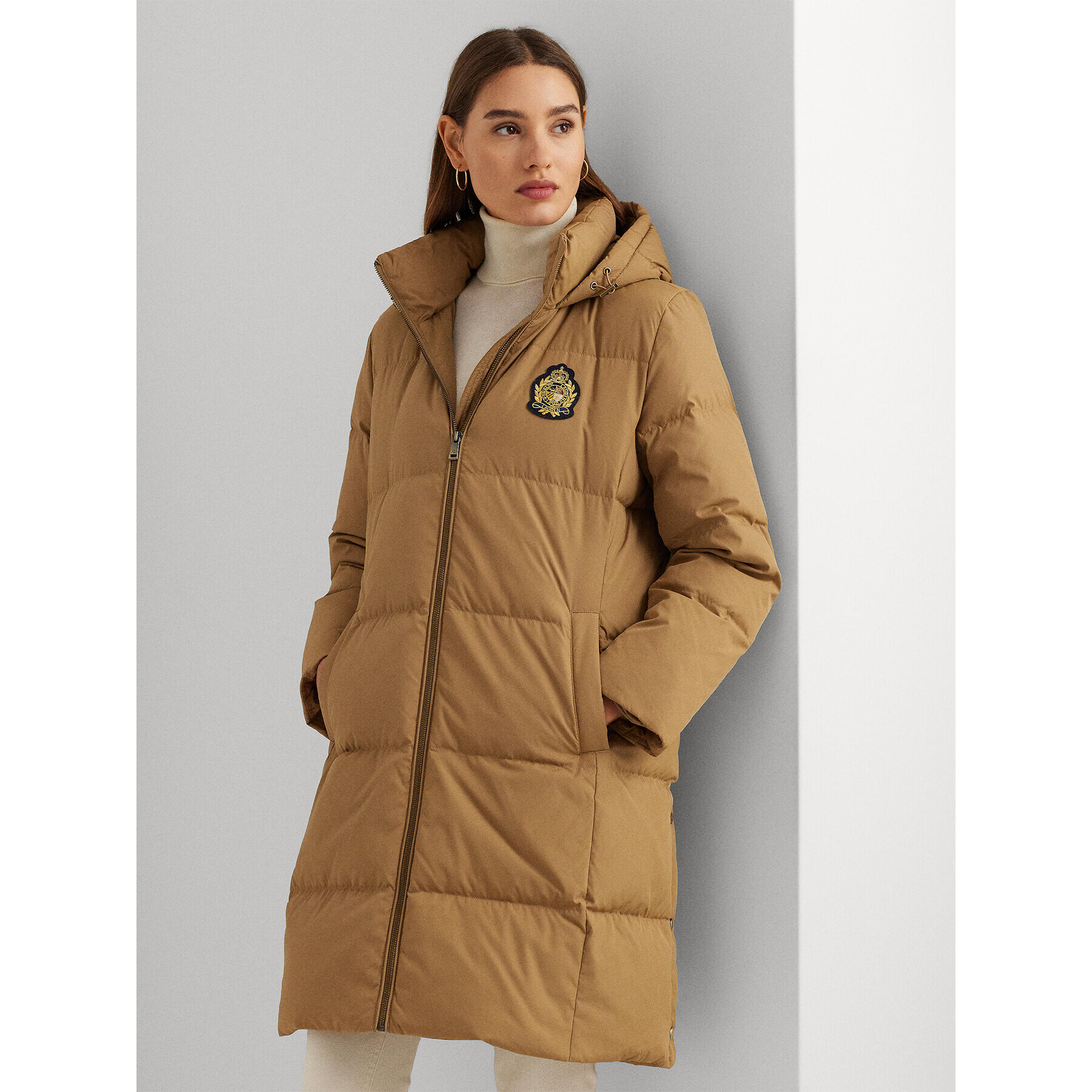 Lauren Ralph Lauren Pehelykabát 297928080004 Barna Regular Fit - Pepit.hu