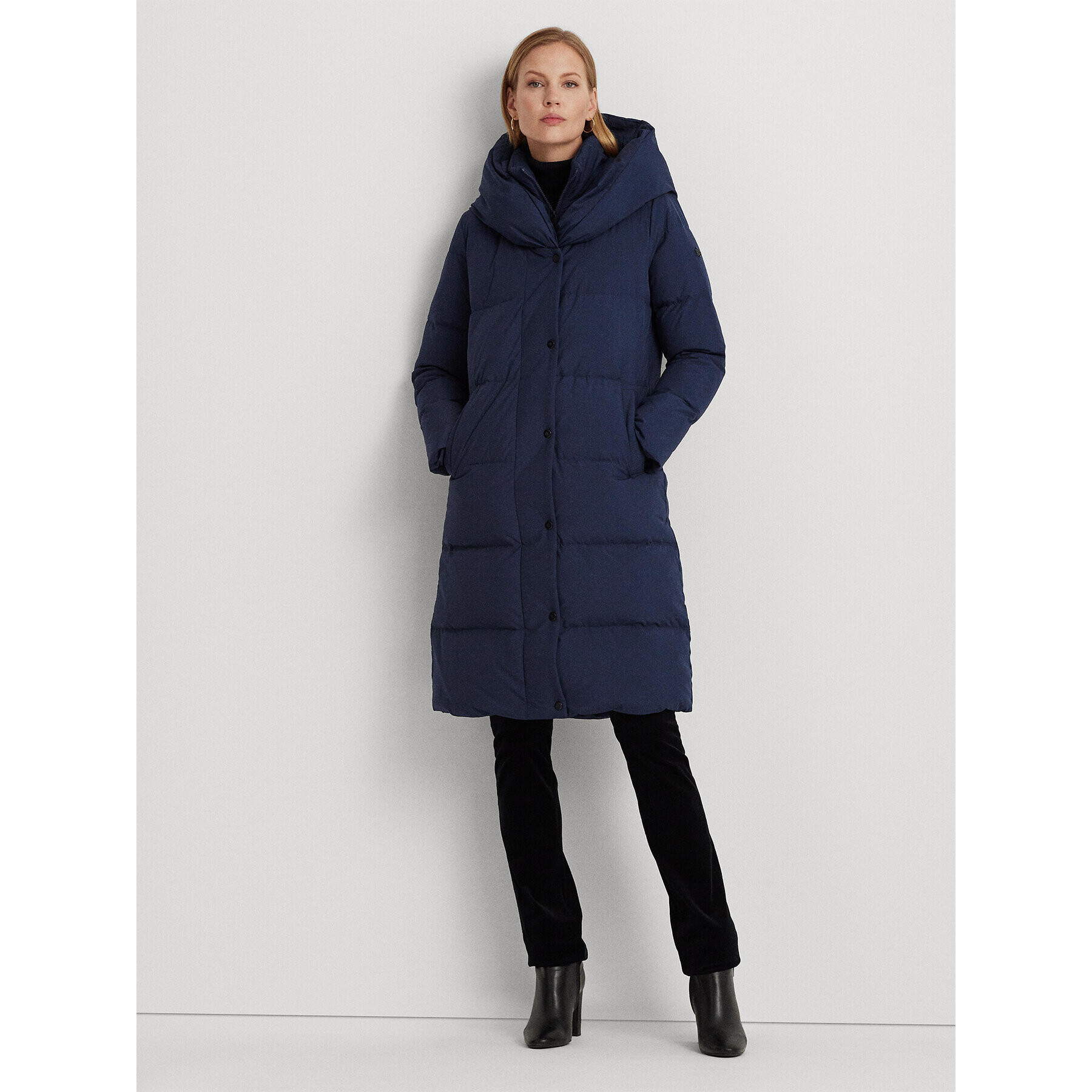 Lauren Ralph Lauren Pehelykabát 297931890002 Sötétkék Regular Fit - Pepit.hu