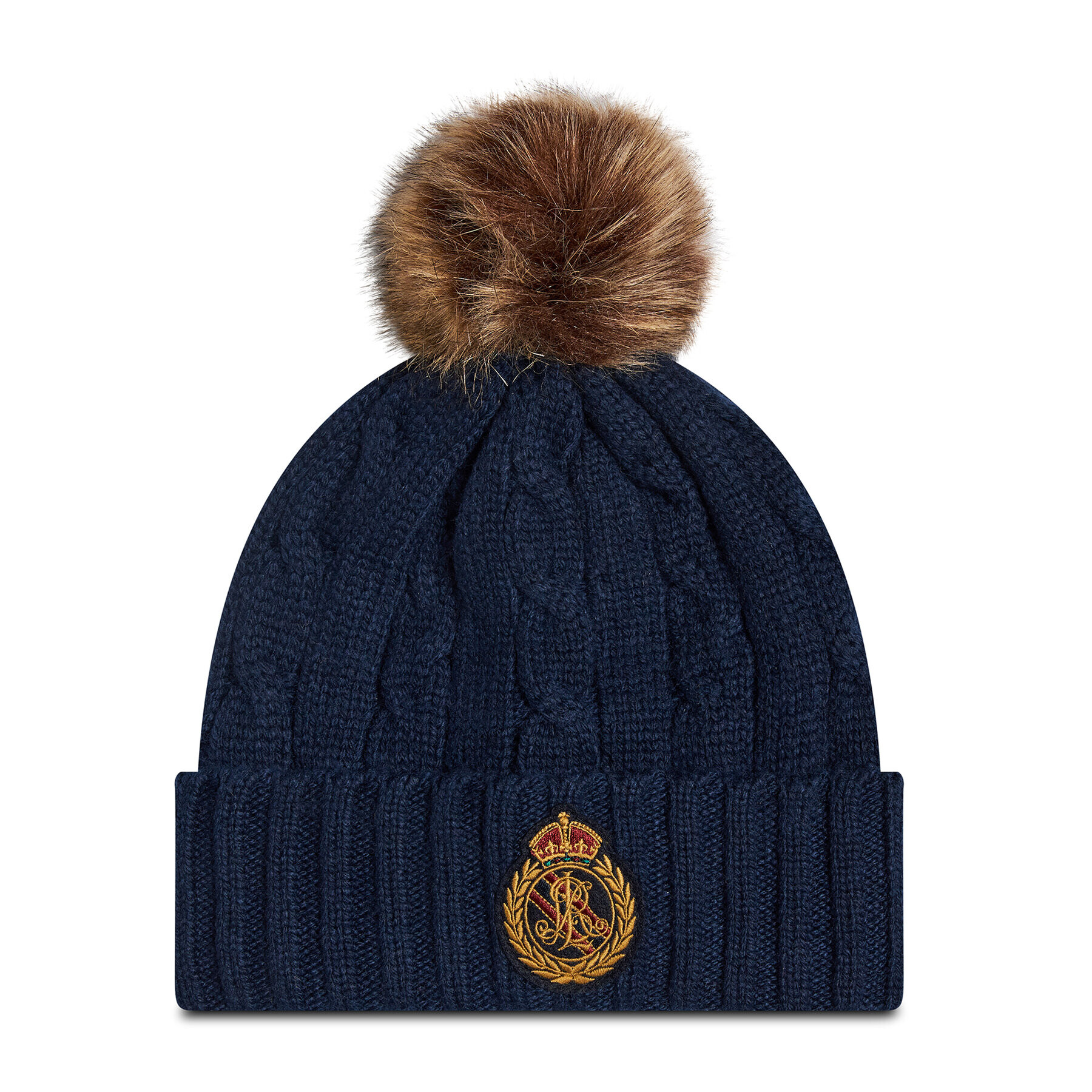 Lauren Ralph Lauren Sapka Rbld Cap Pch Beanie 454855022004 Sötétkék - Pepit.hu