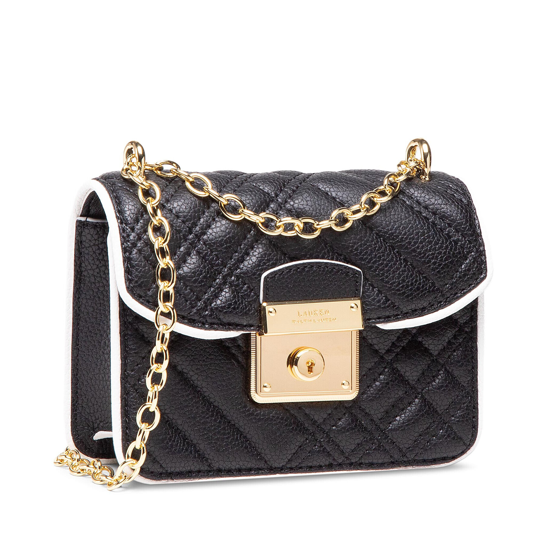 Lauren Ralph Lauren Táska Pebble Beckett Crossbody 431837602002 Fekete - Pepit.hu