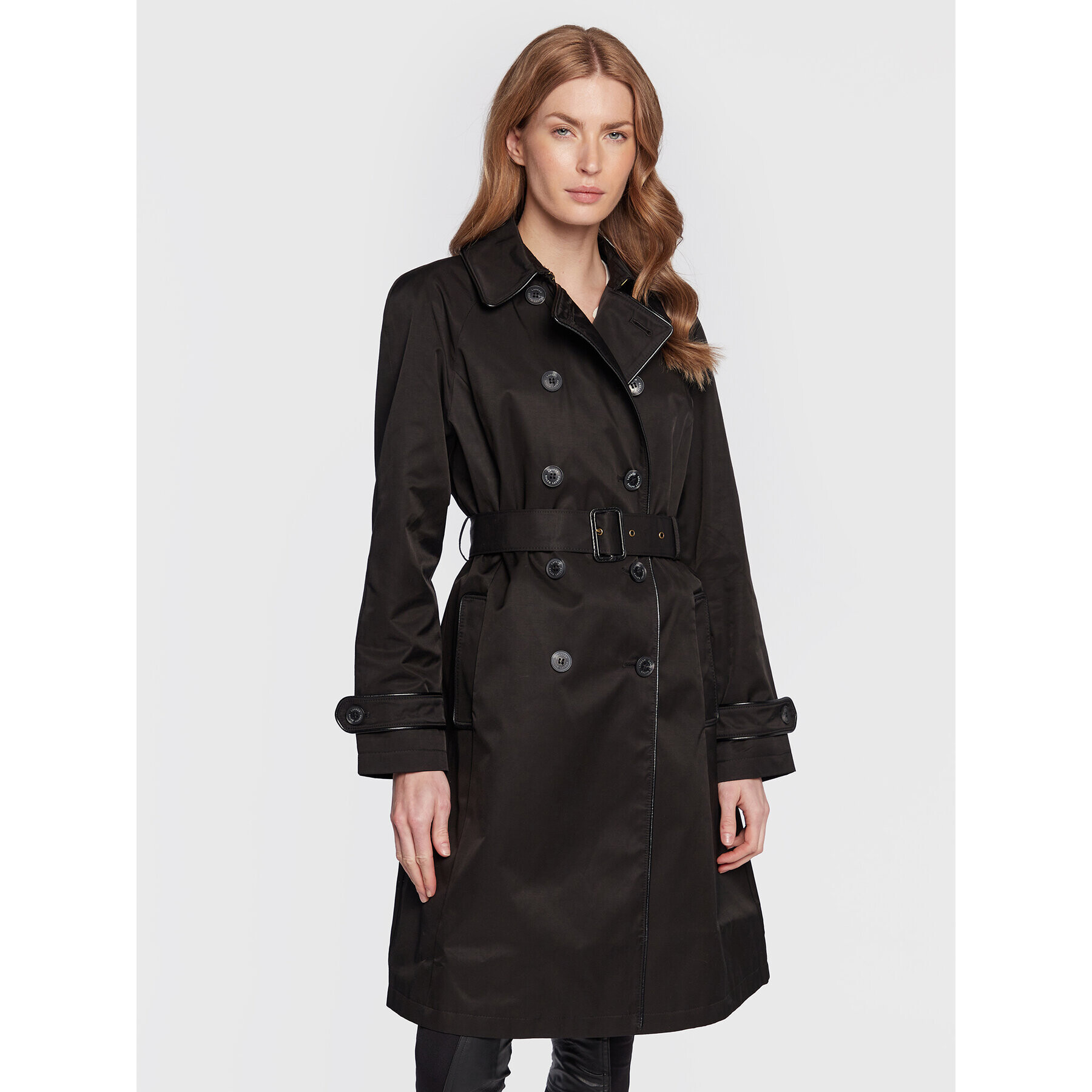 Lauren Ralph Lauren Viharkabát 297876541001 Fekete Regular Fit - Pepit.hu