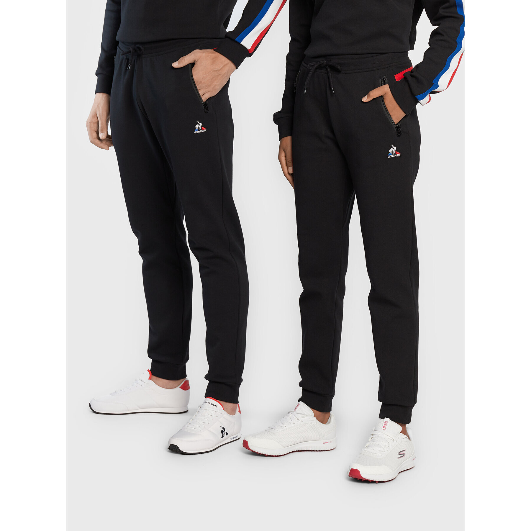 Le Coq Sportif Melegítő alsó Unisex 2220309 Fekete Regular Fit - Pepit.hu