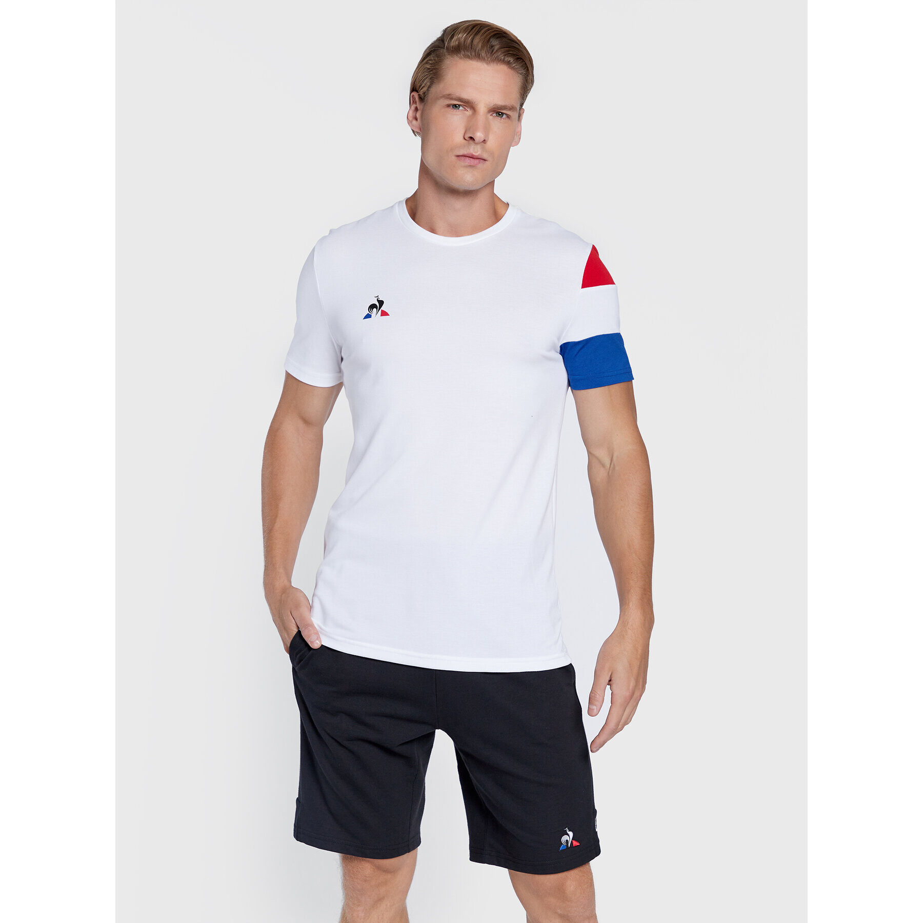 Le Coq Sportif Póló LQ2020638 Fehér Regular Fit - Pepit.hu