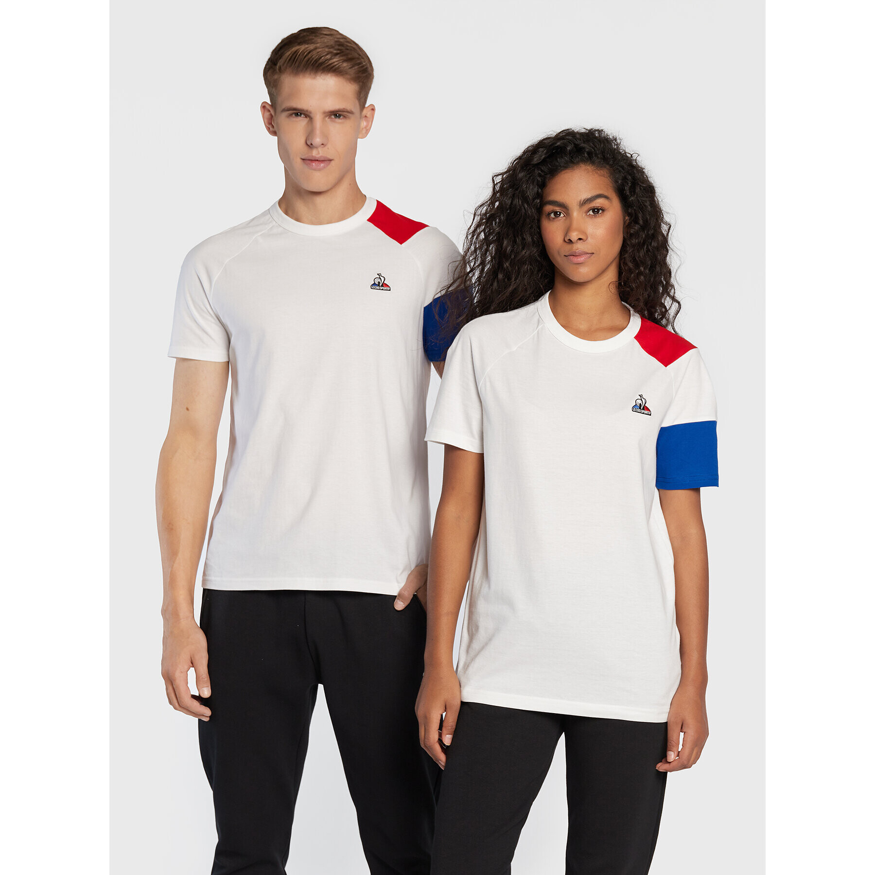 Le Coq Sportif Póló Unisex Bat 2210554 Fehér Regular Fit - Pepit.hu