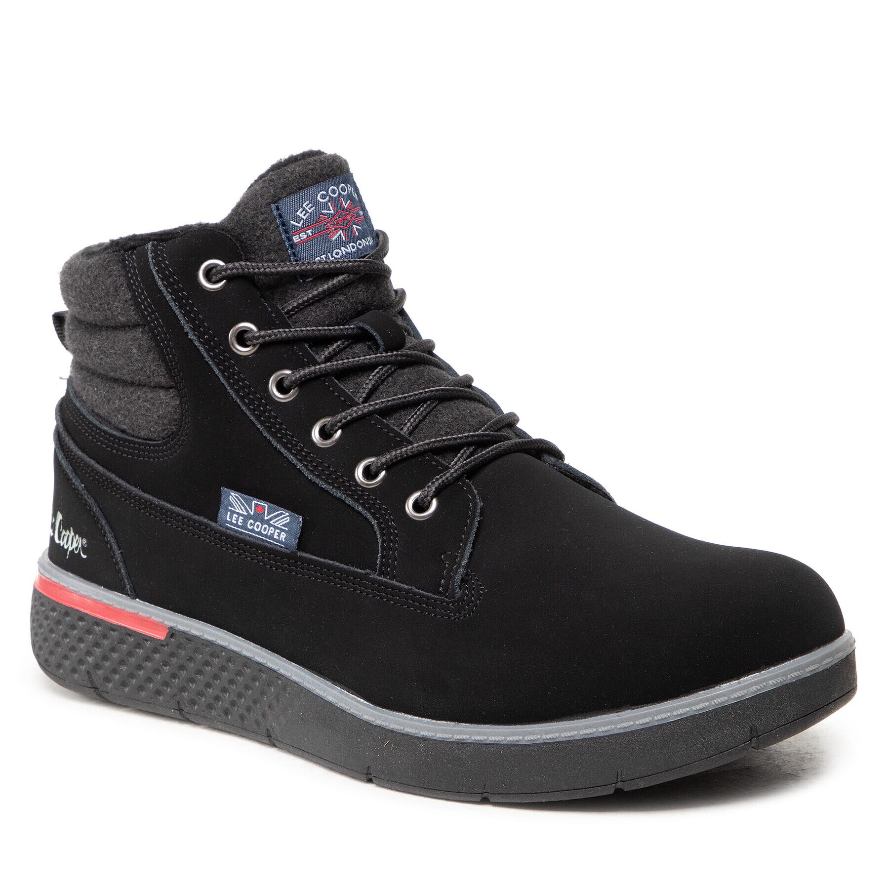 Lee Cooper Bakancs LCJ-21-01-0545M Fekete - Pepit.hu