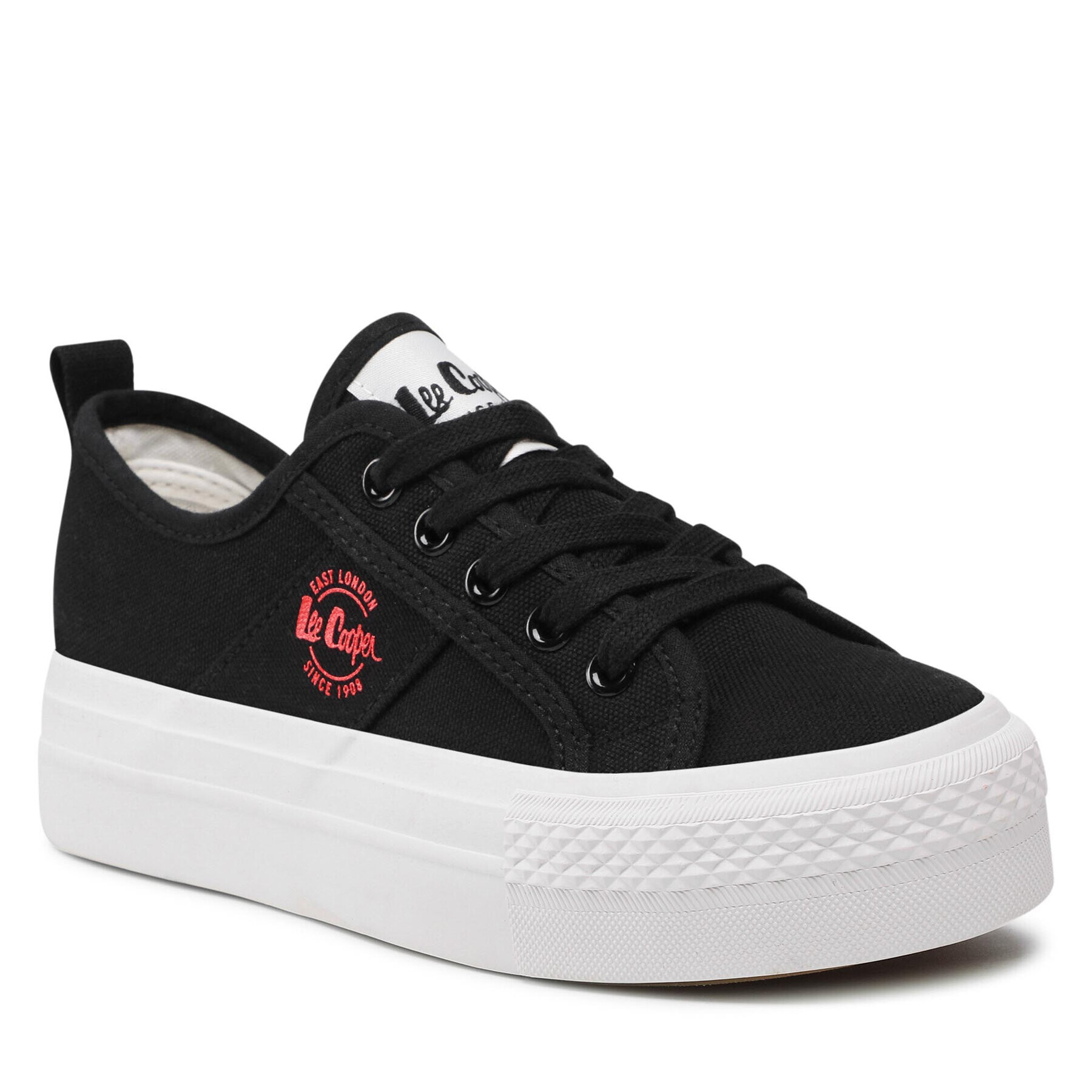 Lee Cooper Teniszcipő LCW-22-31-0835LA Fekete - Pepit.hu