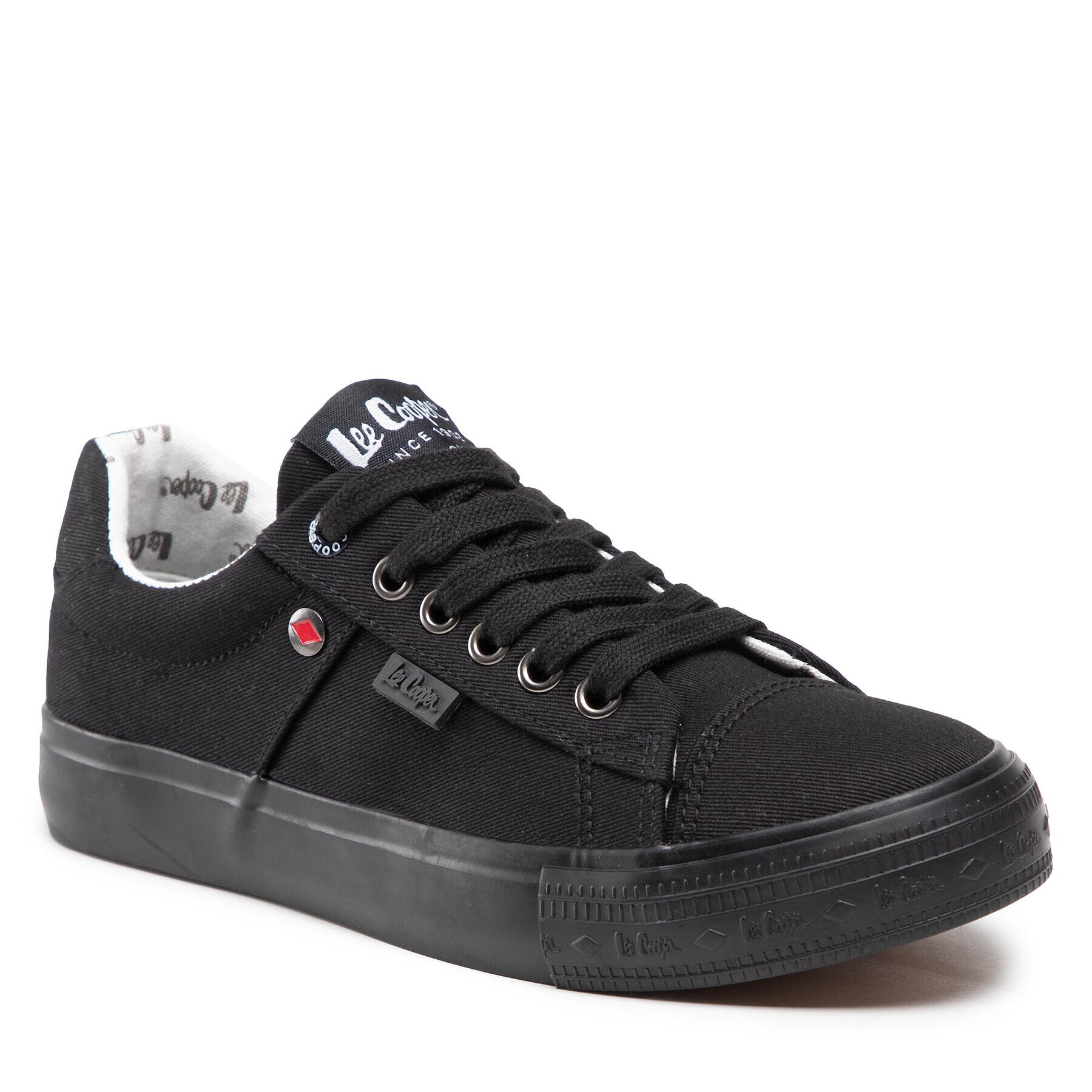 Lee Cooper Teniszcipő LCW-22-31-0898LA Fekete - Pepit.hu