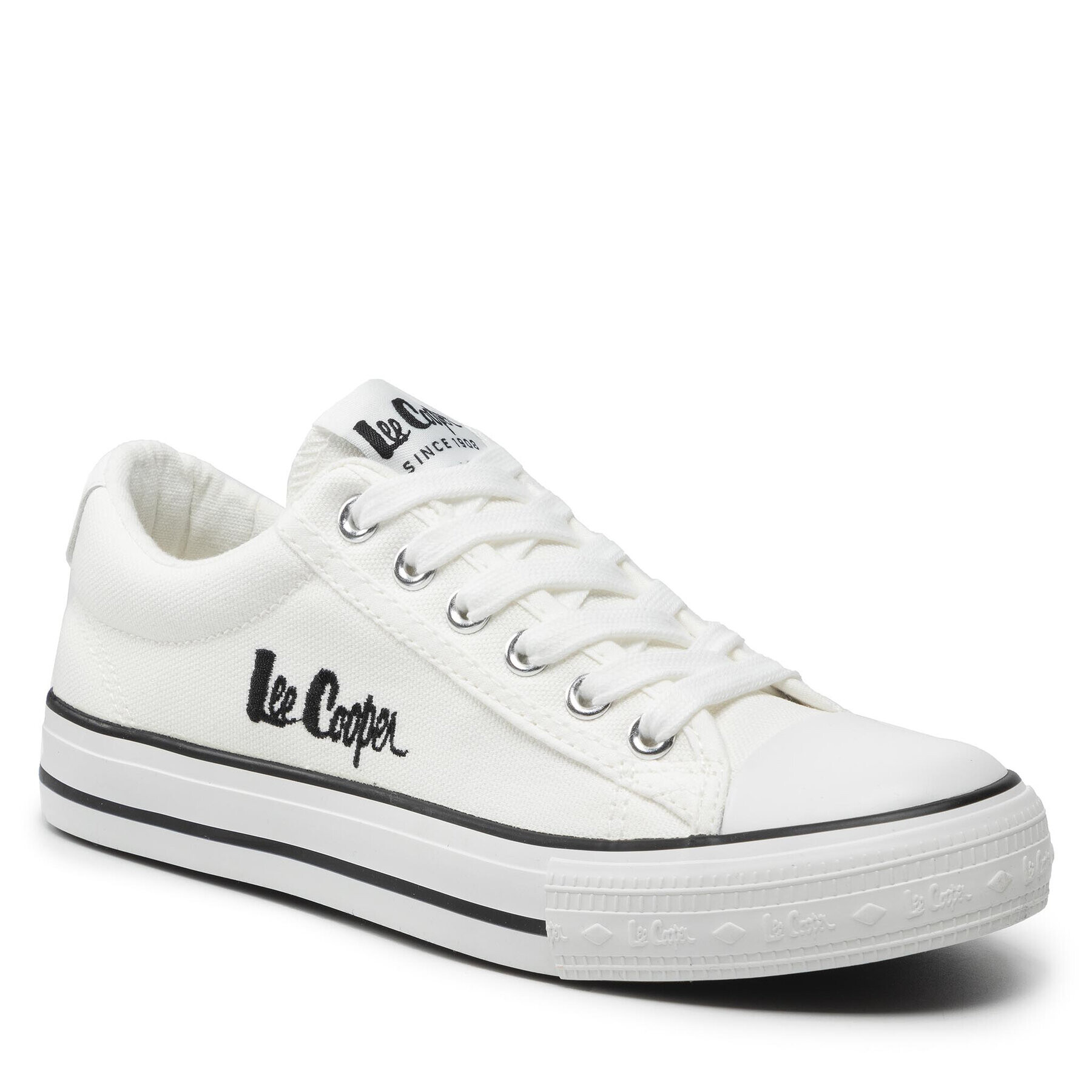 Lee Cooper Tornacipő LCW-22-31-0861LA Fehér - Pepit.hu