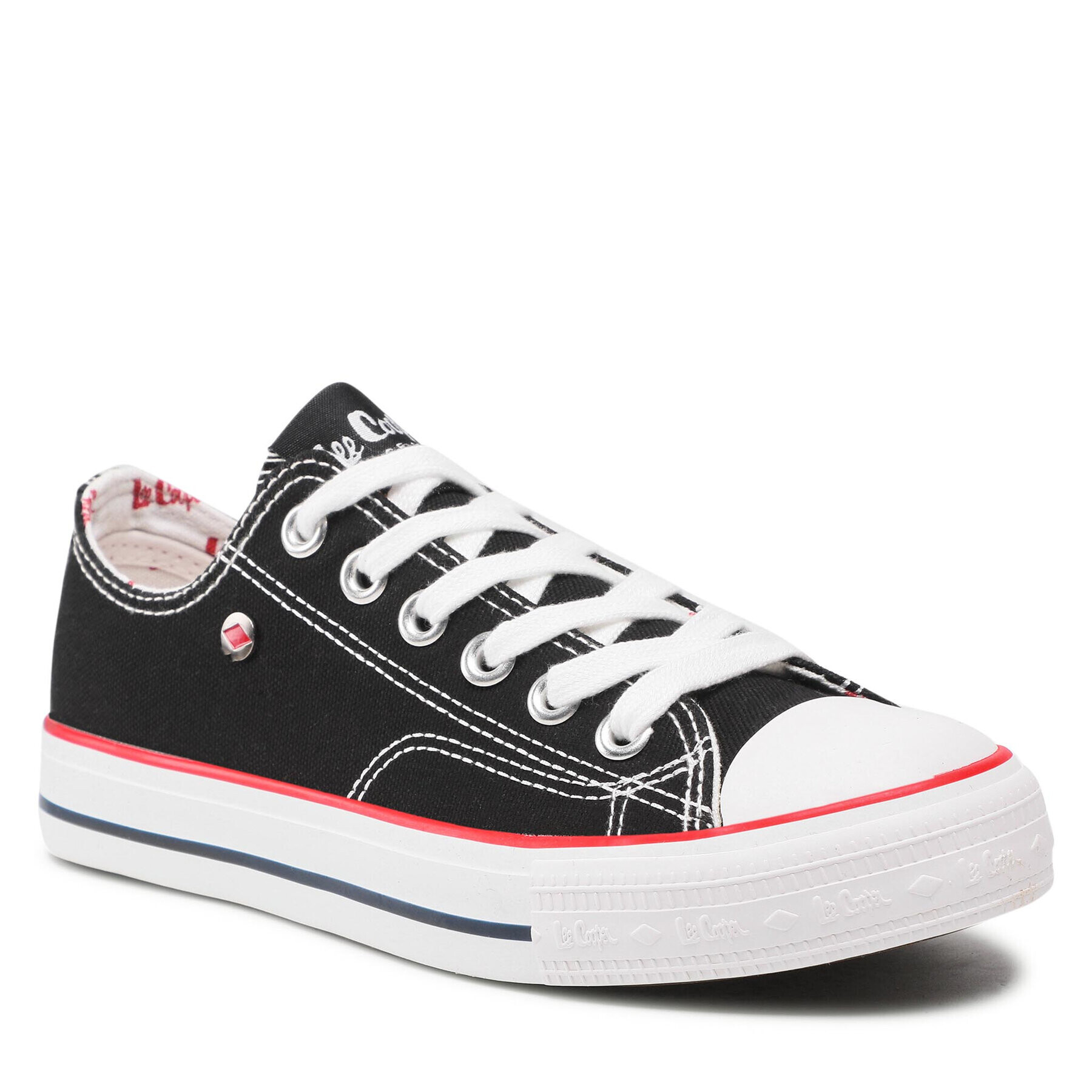 Lee Cooper Tornacipő LCW-22-31-0879LB Fekete - Pepit.hu