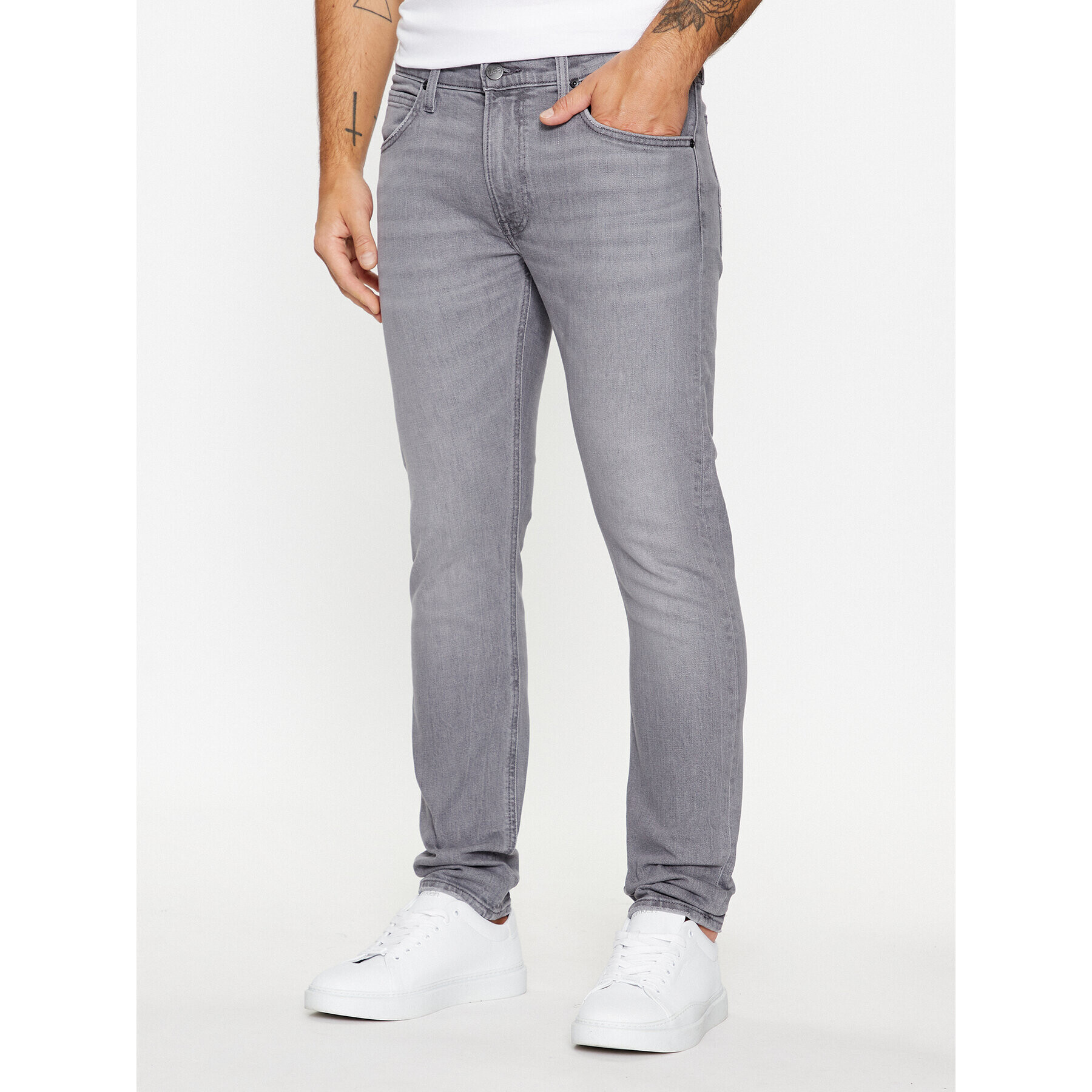 Lee Farmer 112342248 Szürke Slim Fit - Pepit.hu