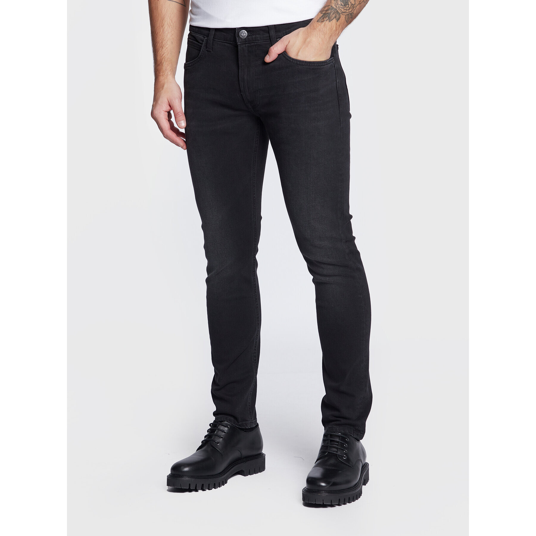 Lee Farmer Luke L719ADEV Fekete Slim Fit - Pepit.hu