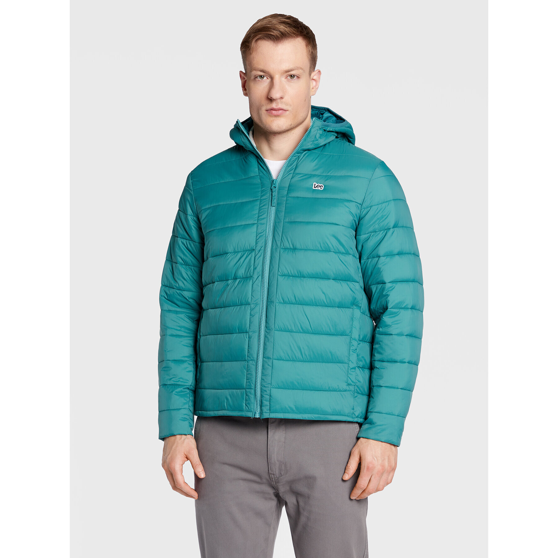 Lee Pehelykabát Light Puffer L87HSZDO 112321562 Zöld Regular Fit - Pepit.hu