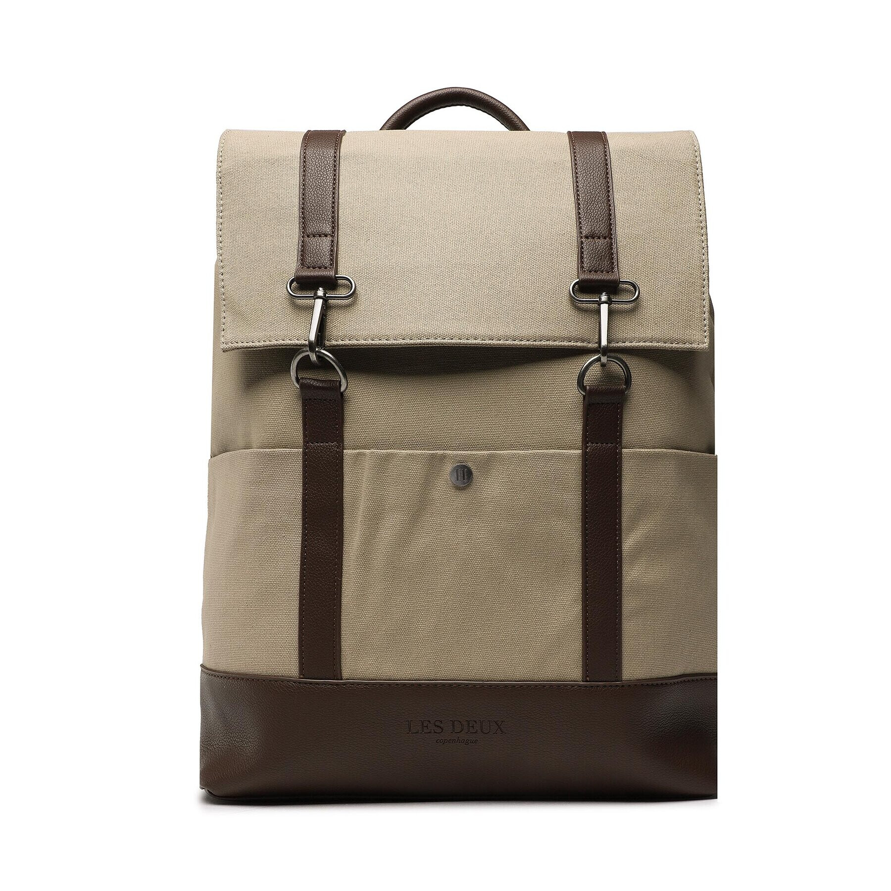 Les Deux Hátizsák Warner Canvas Backpack LDM940036 Bézs - Pepit.hu