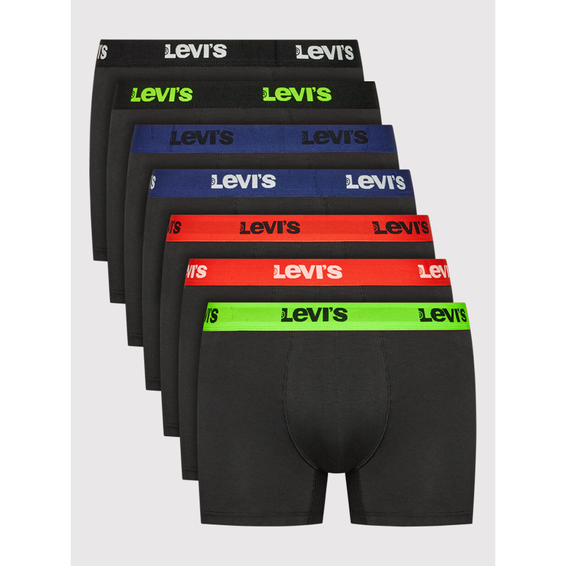 Levi's® 7 db-os boxeralsó szett 701219020 Fekete - Pepit.hu