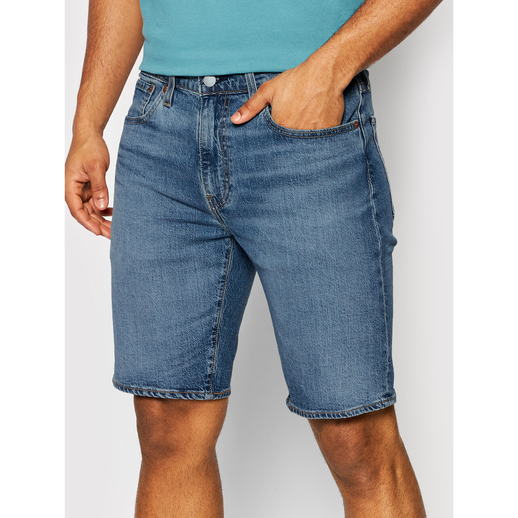 Levi's® Farmer rövidnadrág 405™ 39864-0053 Kék Regular Fit - Pepit.hu