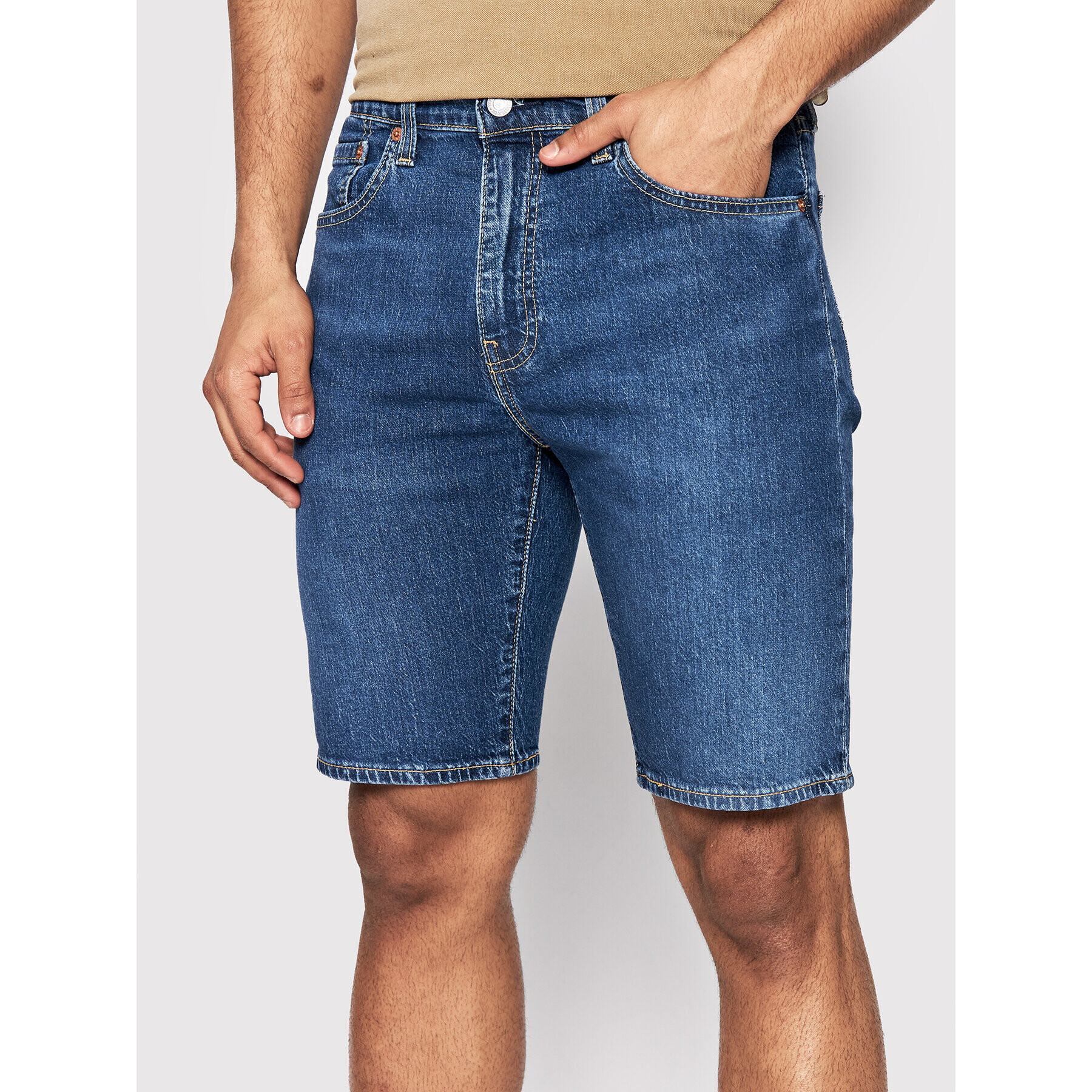 Levi's® Farmer rövidnadrág 405™ 39864-0062 Sötétkék Standard Fit - Pepit.hu