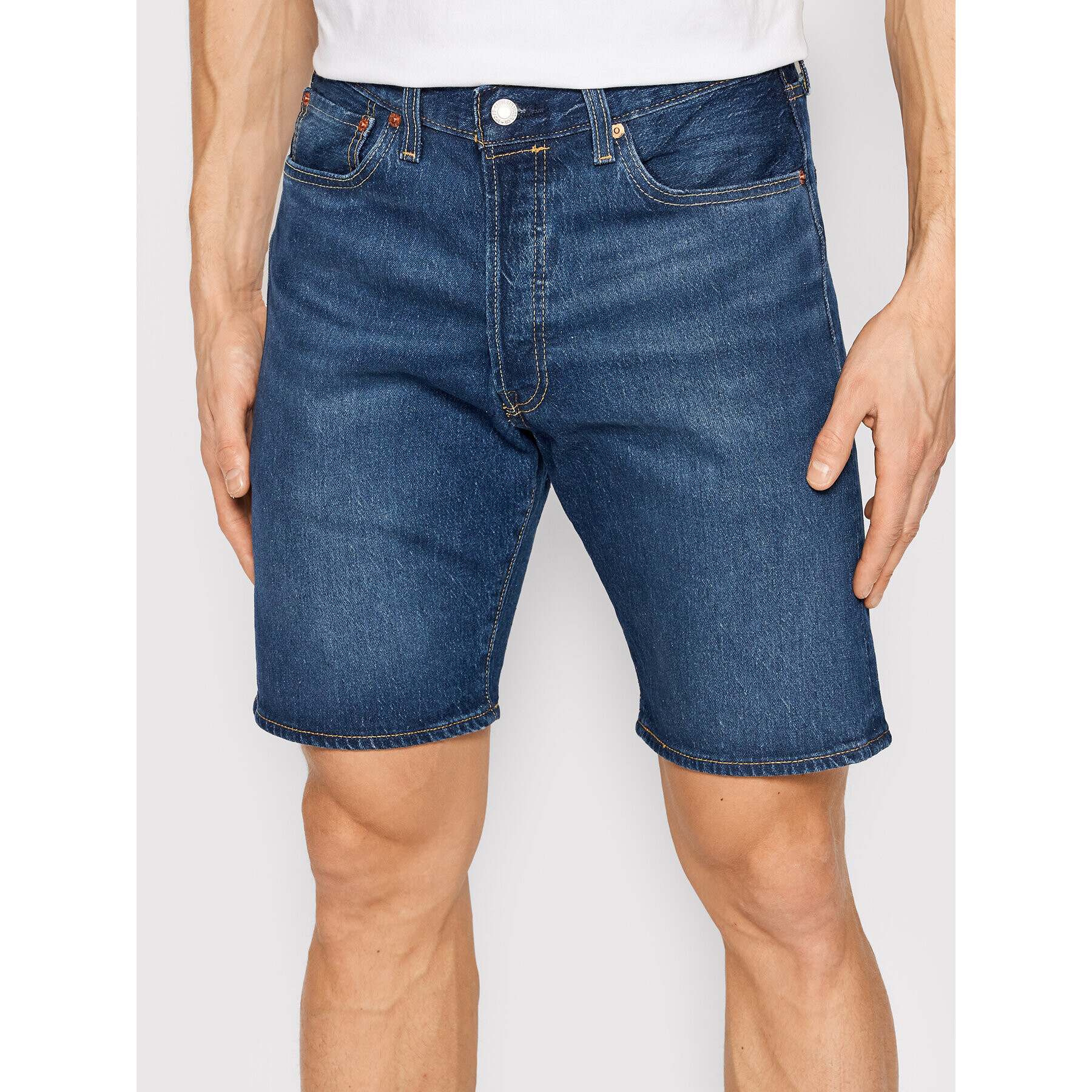 Levi's® Farmer rövidnadrág 501® Hemmed 36512-0152 Sötétkék Regular Fit - Pepit.hu