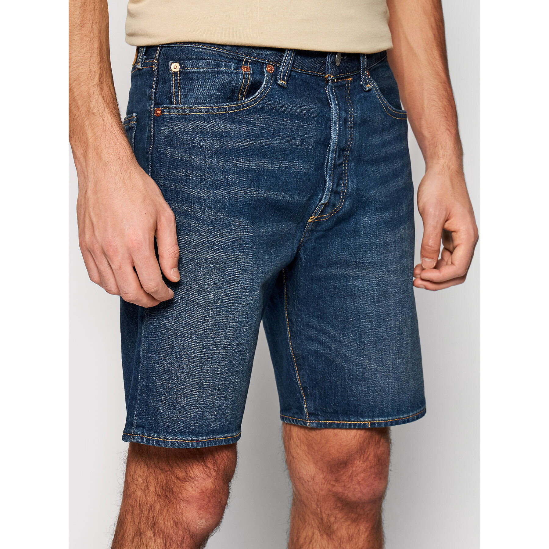 Levi's® Farmer rövidnadrág 501® Original 36512-0139 Sötétkék Regular Fit - Pepit.hu