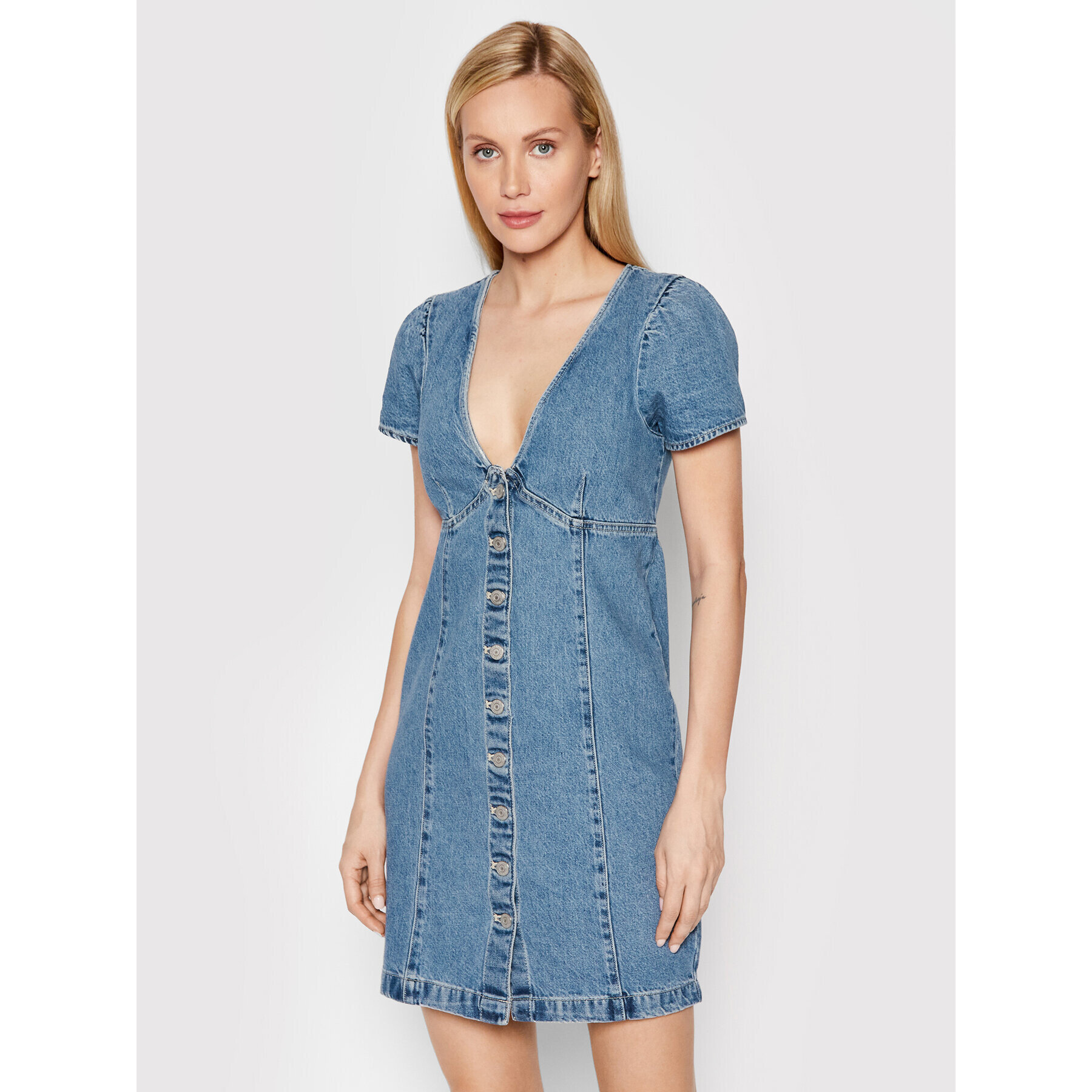 Levi's® Farmer ruha Erin A3338-0000 Kék Regular Fit - Pepit.hu