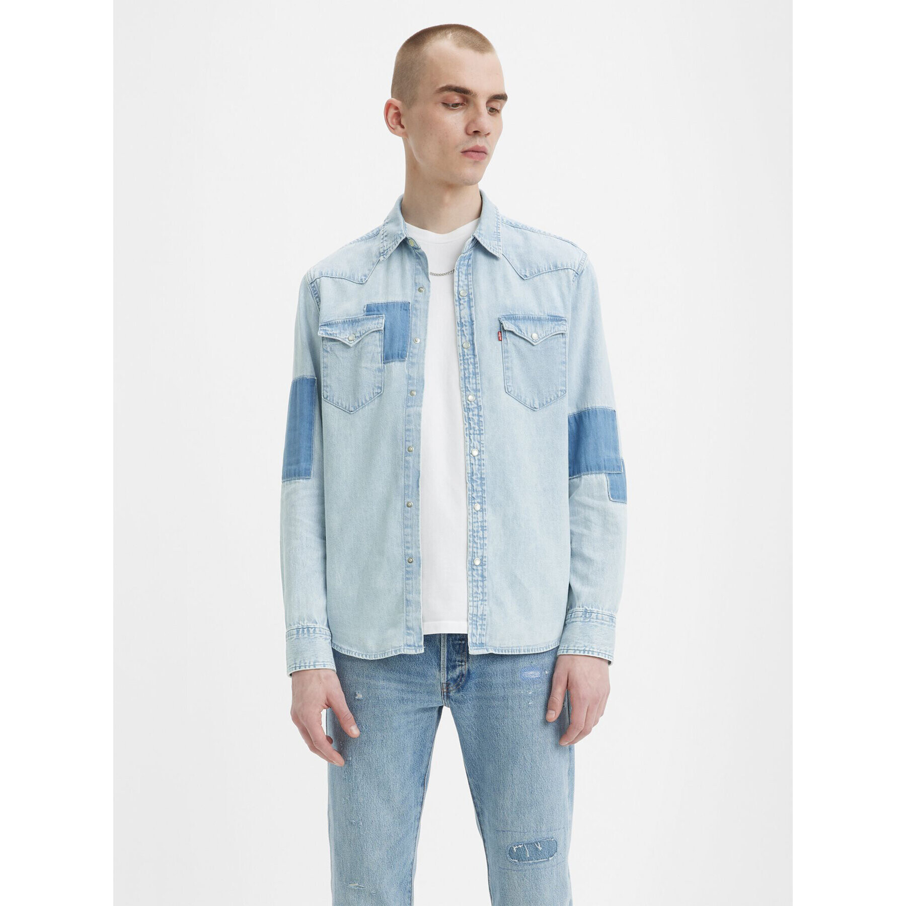 Levi's® Farmering Ainsile 85745-0129 Kék Regular Fit - Pepit.hu