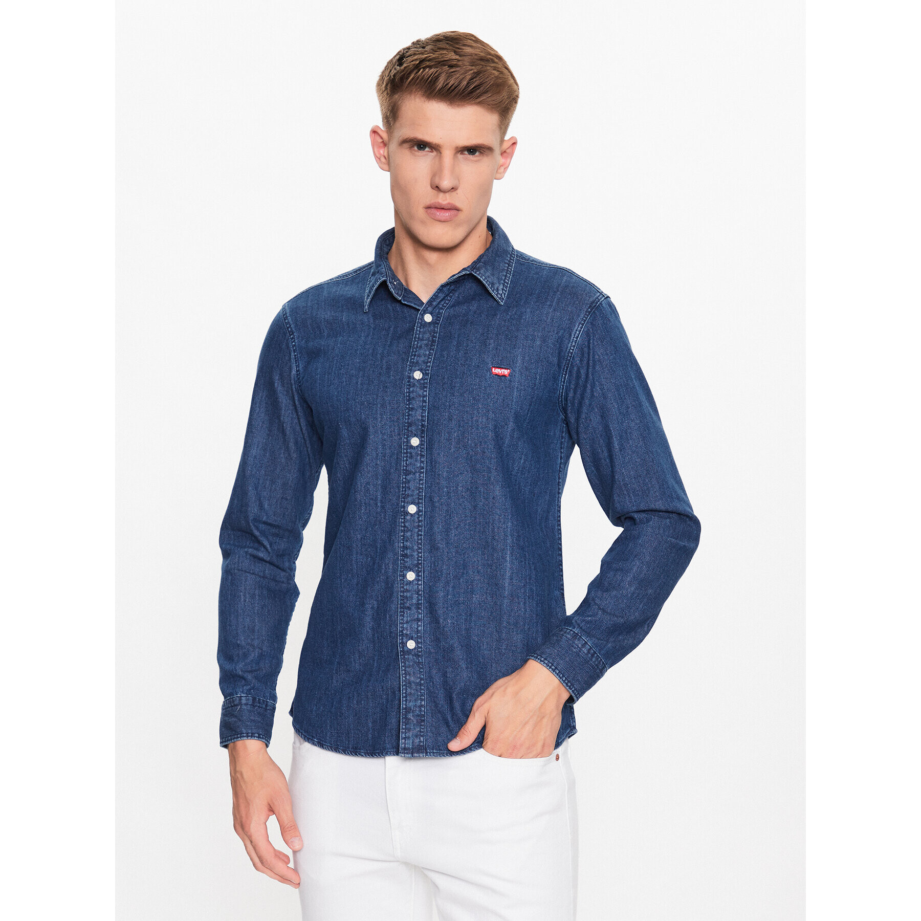 Levi's® Farmering Battery Housemark 86625-0023 Kék Slim Fit - Pepit.hu