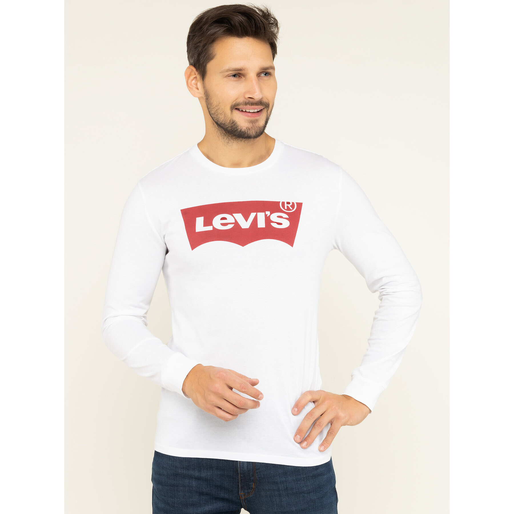 Levi's® Hosszú ujjú Graphic Tee 36015-0010 Fehér Regular Fit - Pepit.hu