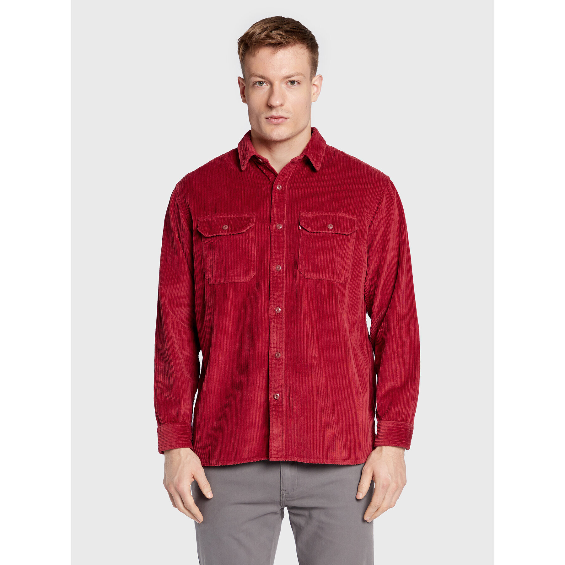 Levi's® Ing Jackson Worker 19573-0169 Piros Relaxed Fit - Pepit.hu