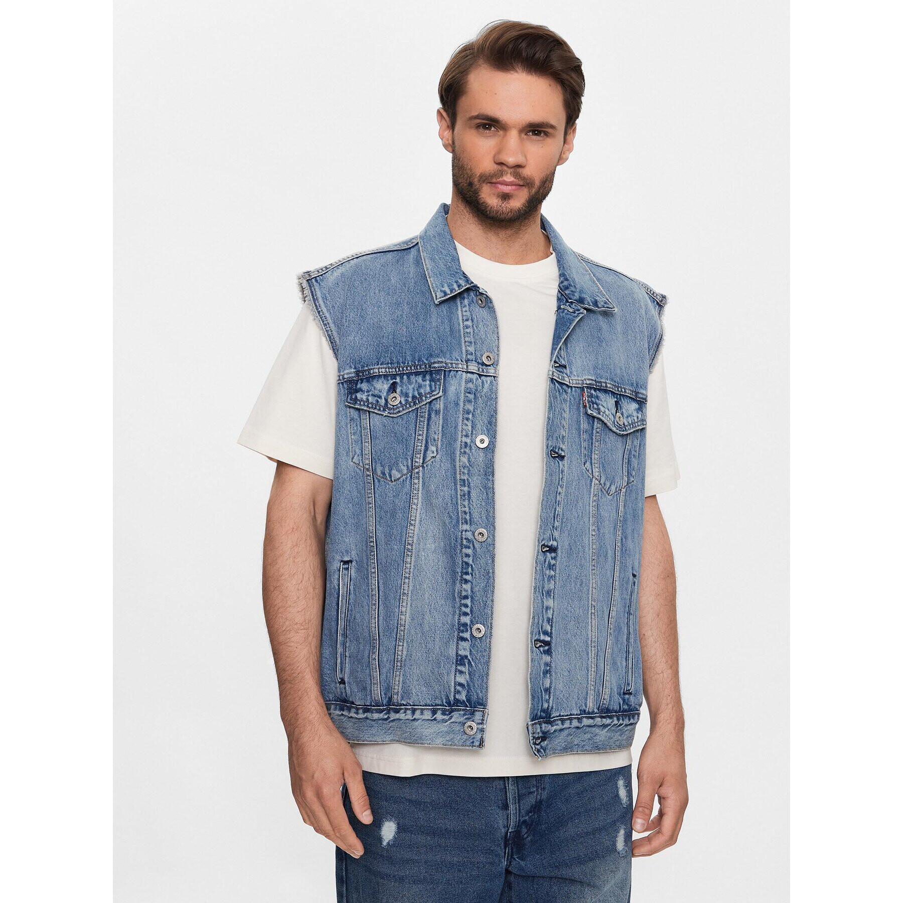 Levi's® Mellény A5789-0000 Kék Regular Fit - Pepit.hu