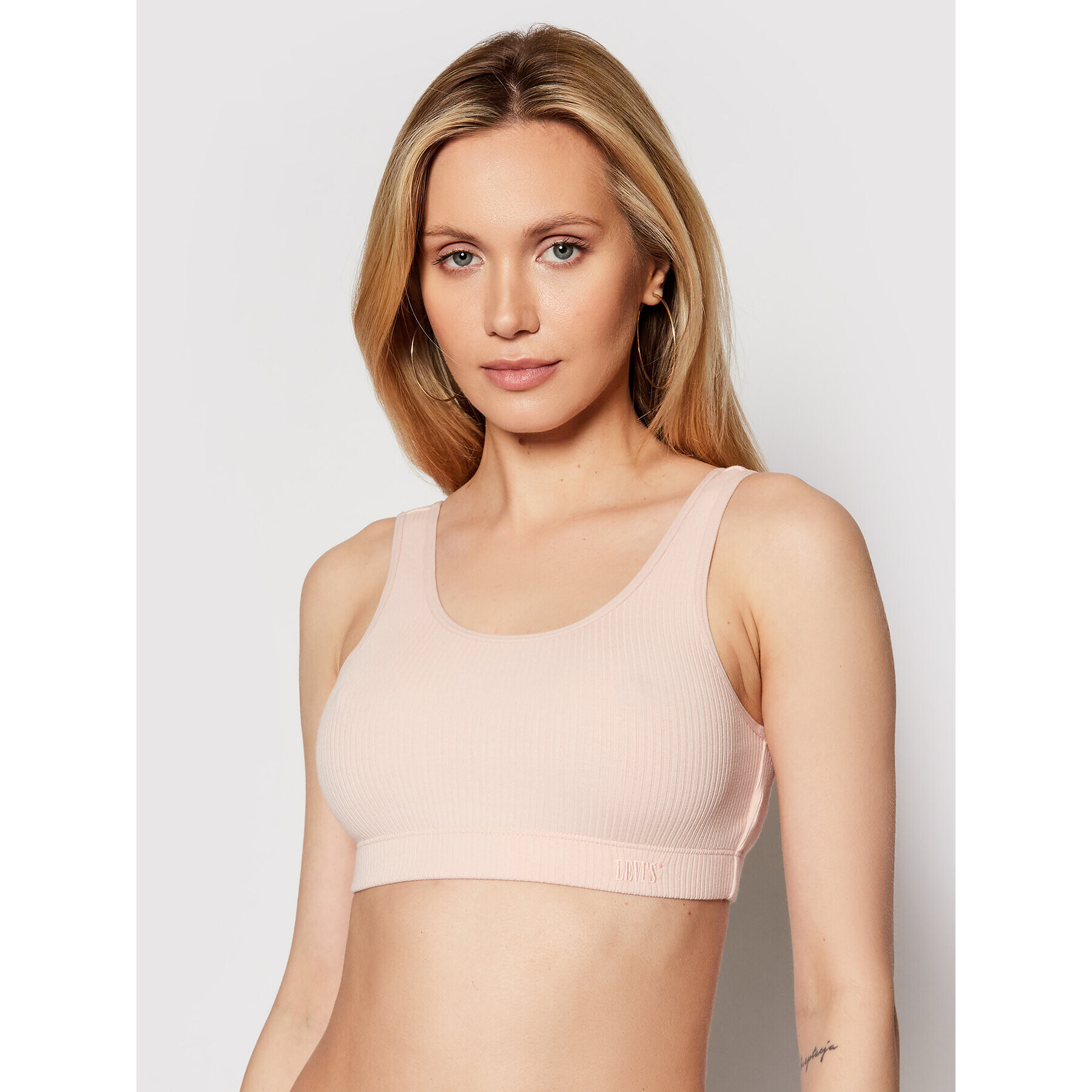 Levi's® Melltartó felső Rib Bra 16580-0004 Rózsaszín - Pepit.hu