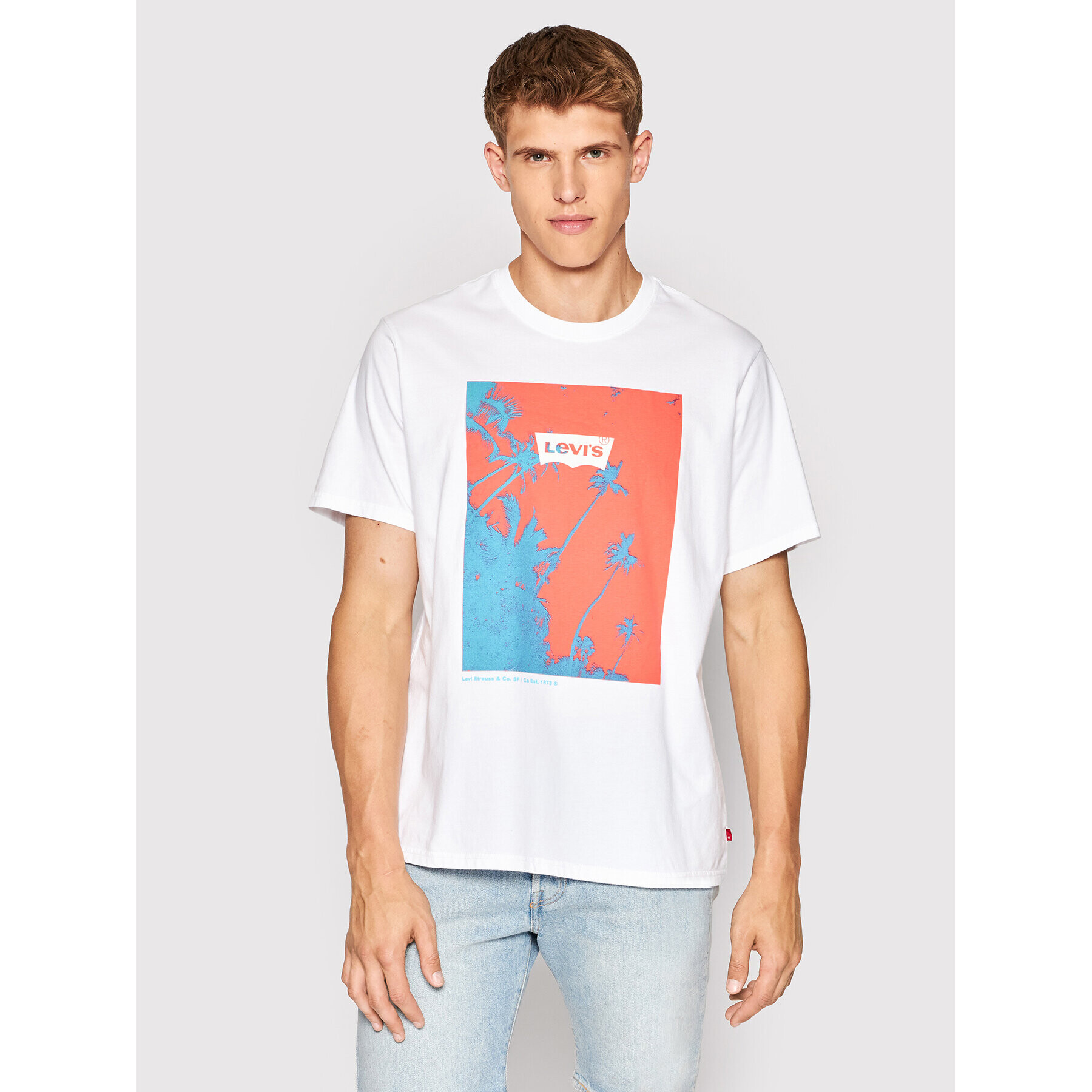 Levi's® Póló 16143-0012 Fehér Relaxed Fit - Pepit.hu