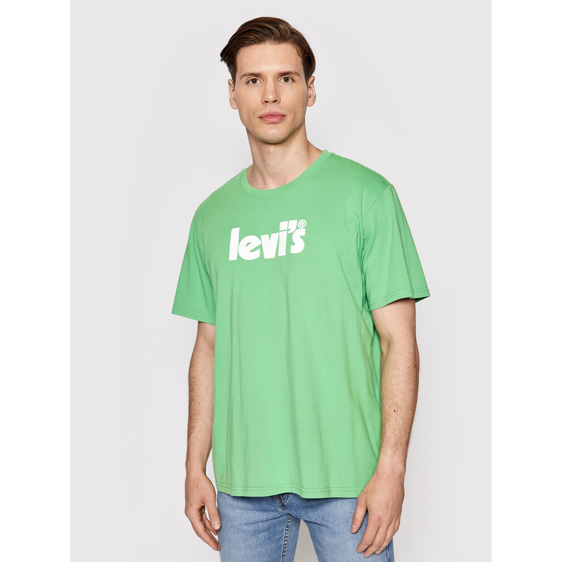 Levi's® Póló 16143-0141 Zöld Relaxed Fit - Pepit.hu