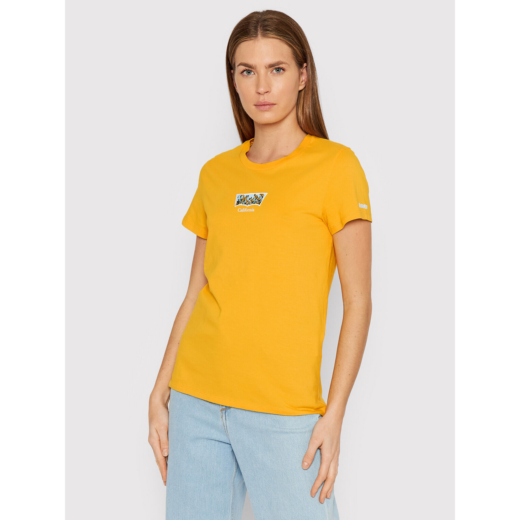 Levi's® Póló 17369-1748 Sárga Regular Fit - Pepit.hu