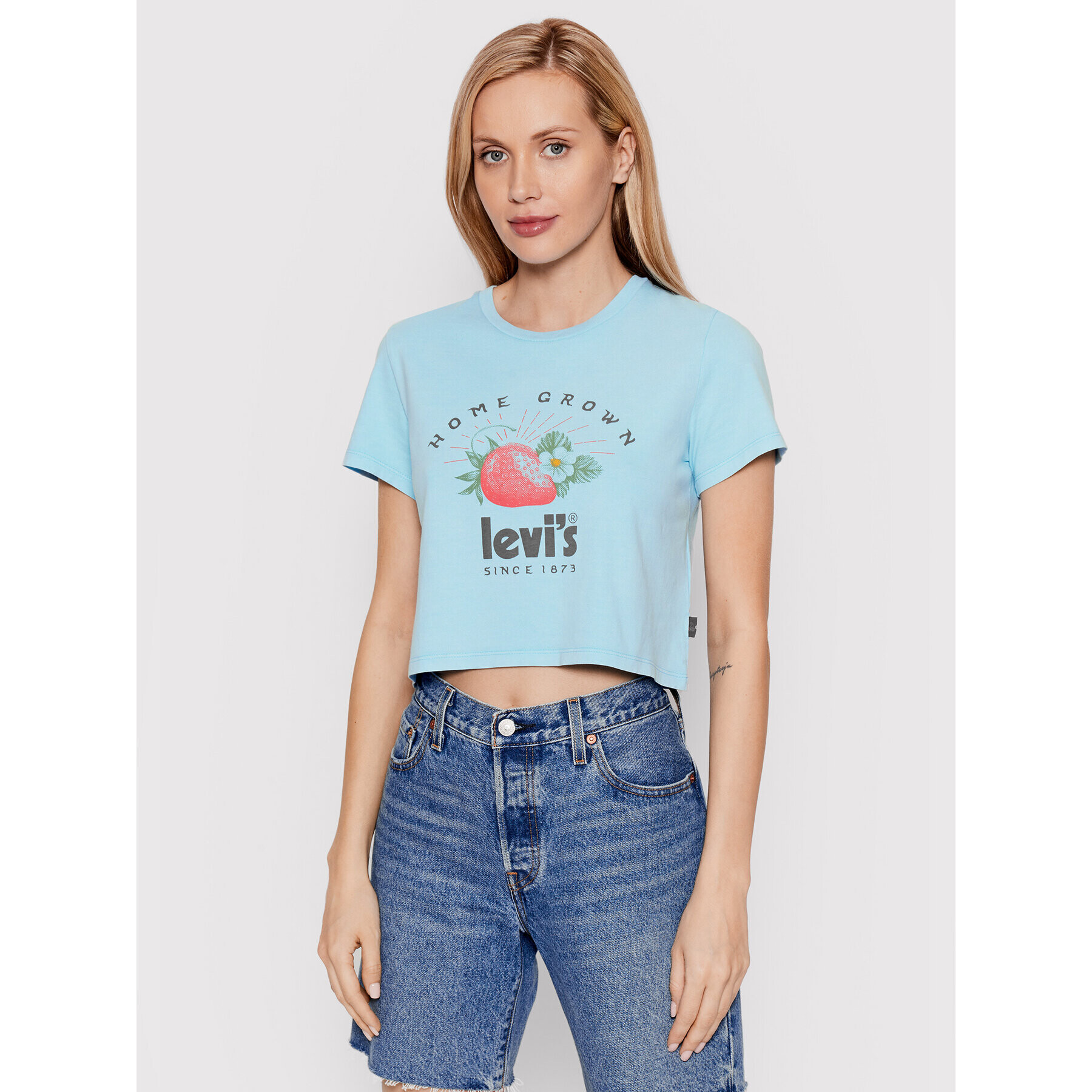 Levi's® Póló FRESH Jordie A0785-0036 Kék Regular Fit - Pepit.hu