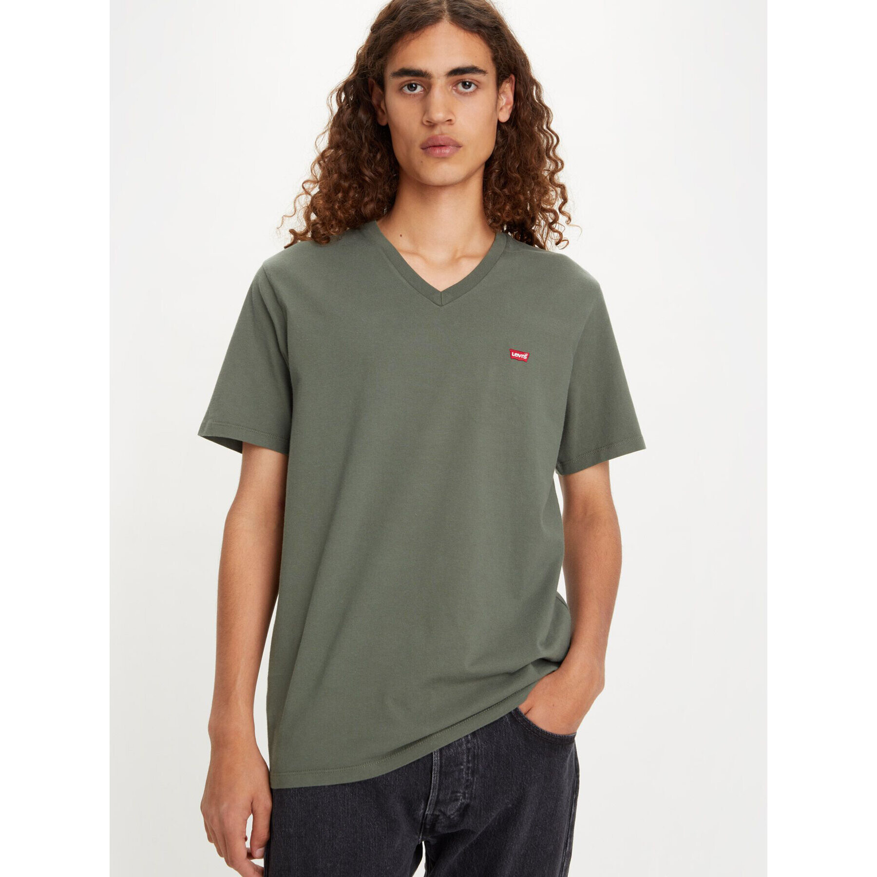 Levi's® Póló Original 856410025 Sárga Regular Fit - Pepit.hu