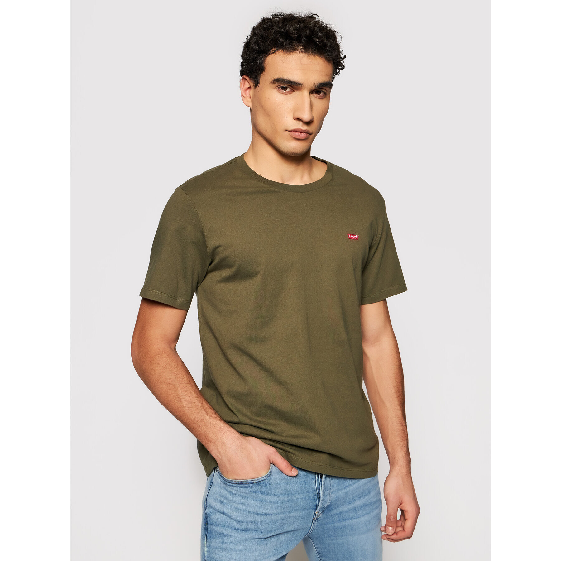 Levi's® Póló Original Housemark 56605-0021 Zöld Standard Fit - Pepit.hu