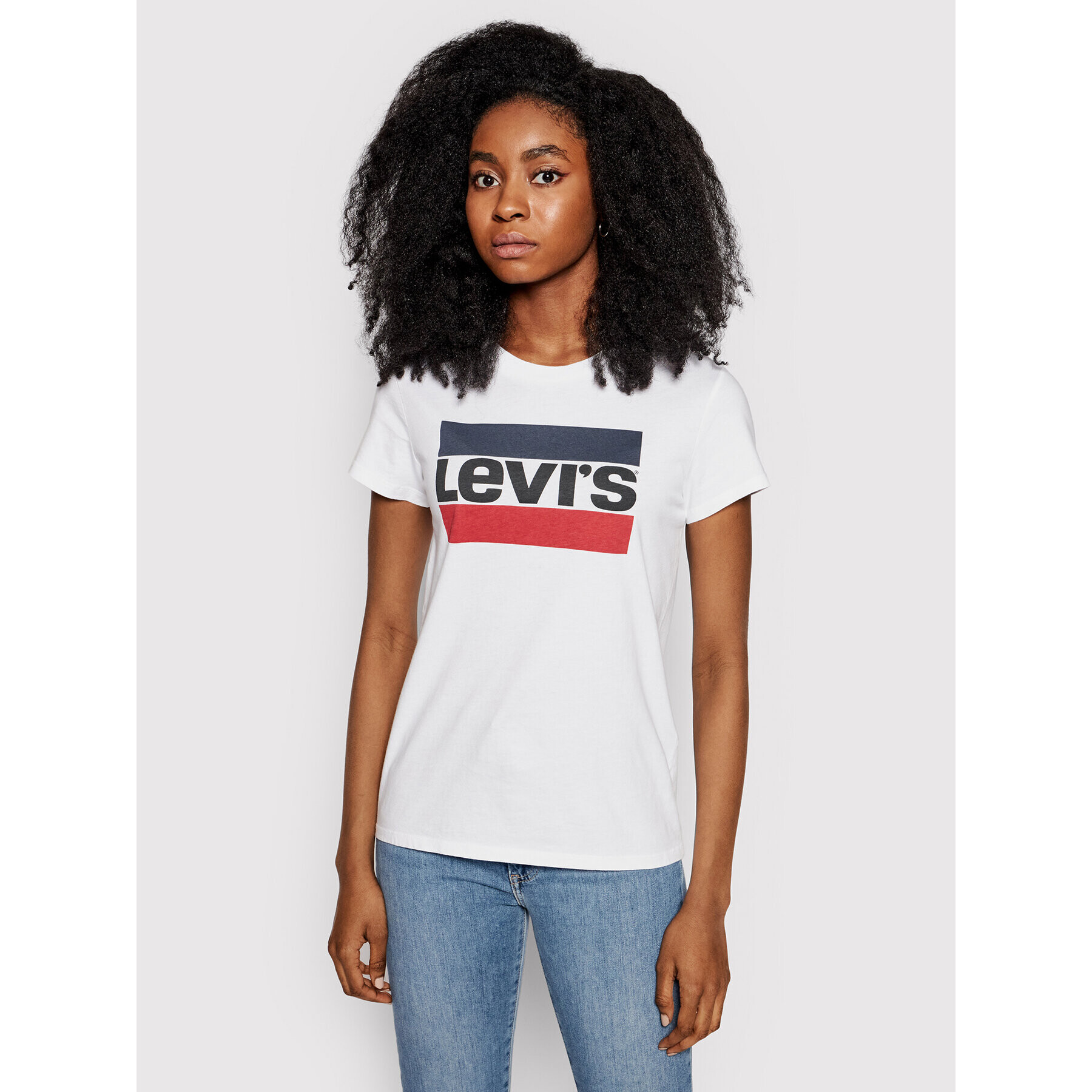 Levi's® Póló The Perfect Graphic Tee 17369-0297 Fehér Regular Fit - Pepit.hu