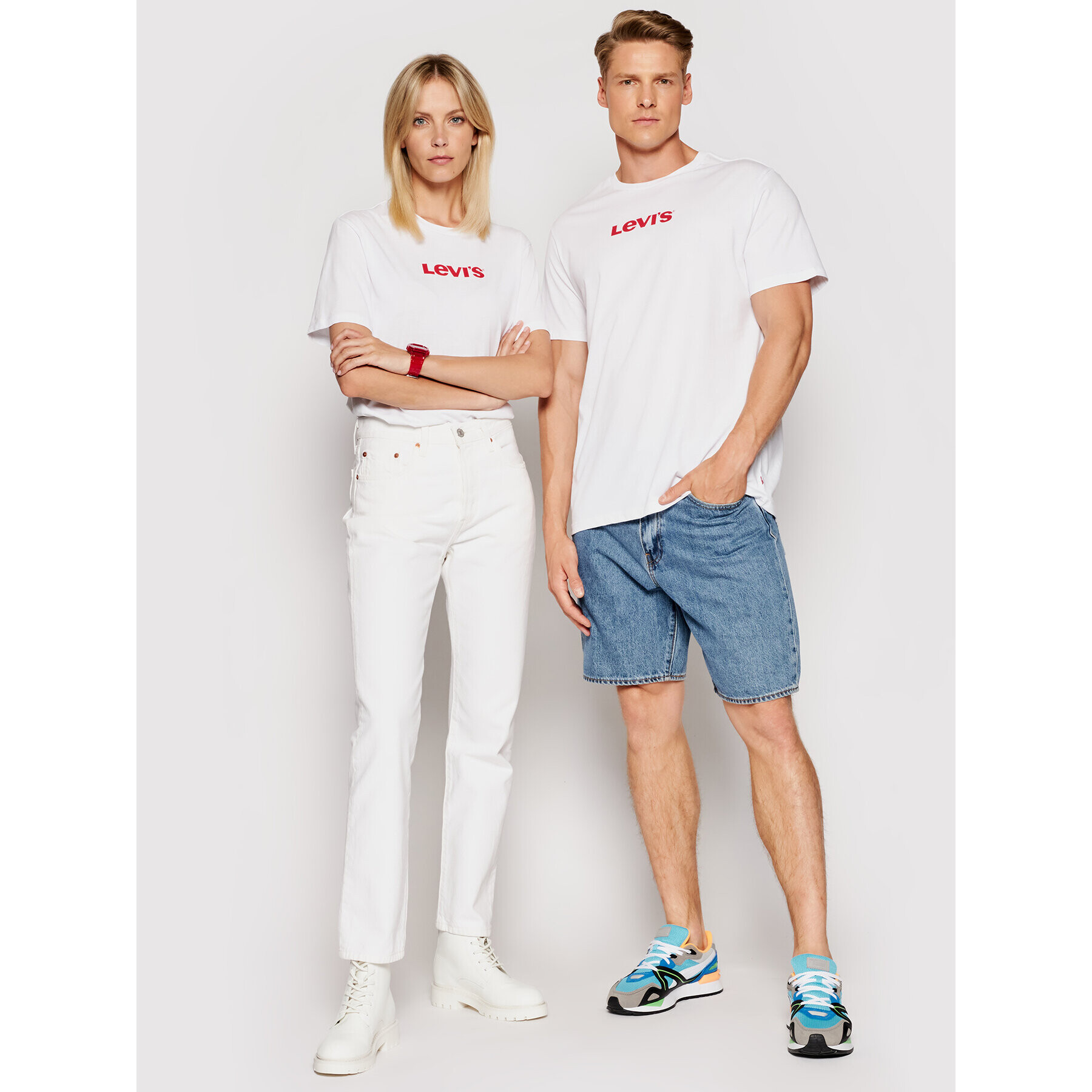 Levi's® Póló Unisex A2083-0003 Fehér Regular Fit - Pepit.hu