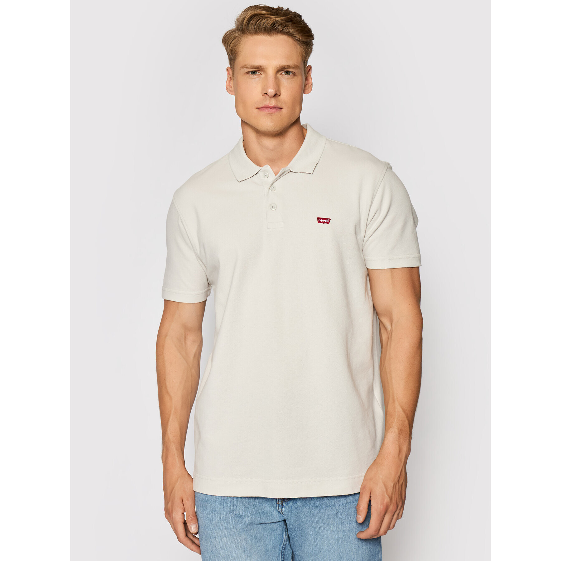 Levi's® Pólóing Housemark 35959-0014 Szürke Standard Fit - Pepit.hu