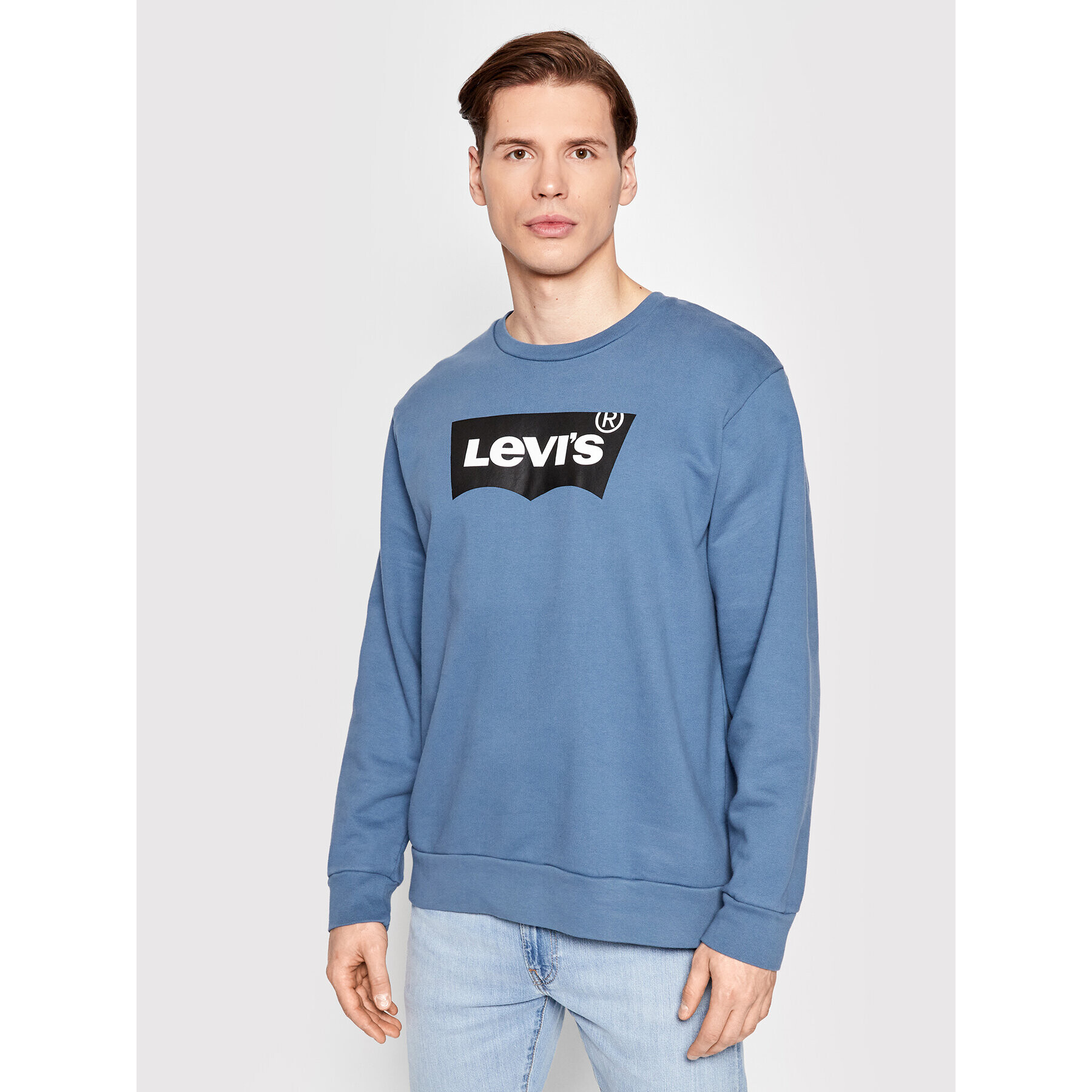 Levi's® Pulóver Graphic 38423-0015 Kék Regular Fit - Pepit.hu