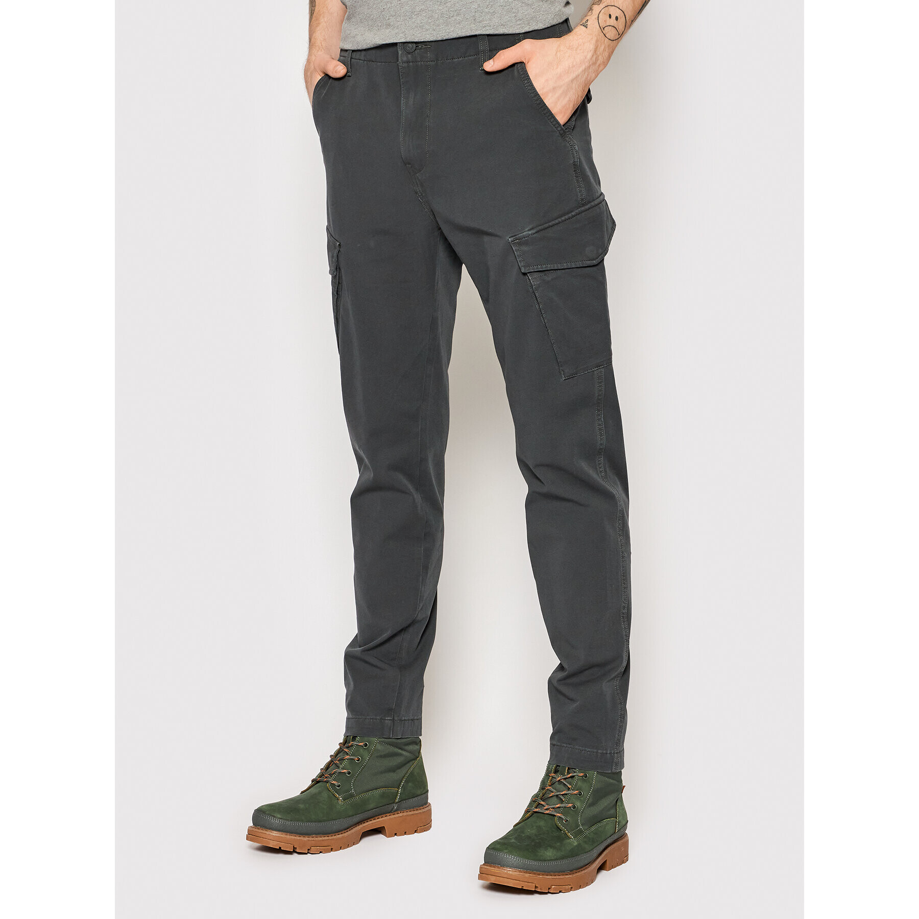 Levi's® Szövet nadrág Cargos A2192-0000 Szürke Slim Fit - Pepit.hu