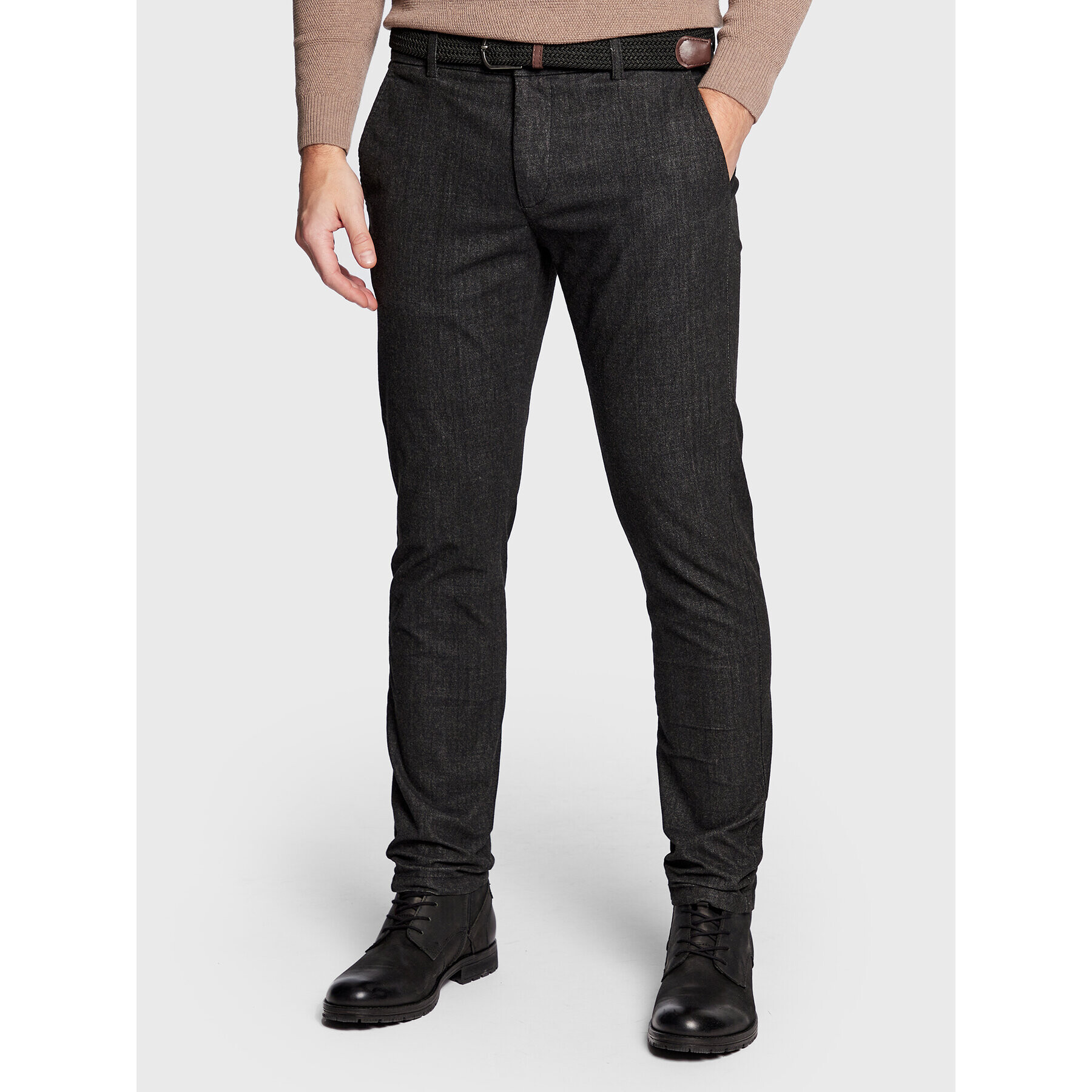 Lindbergh Chinos 30-002100B Szürke Regular Fit - Pepit.hu