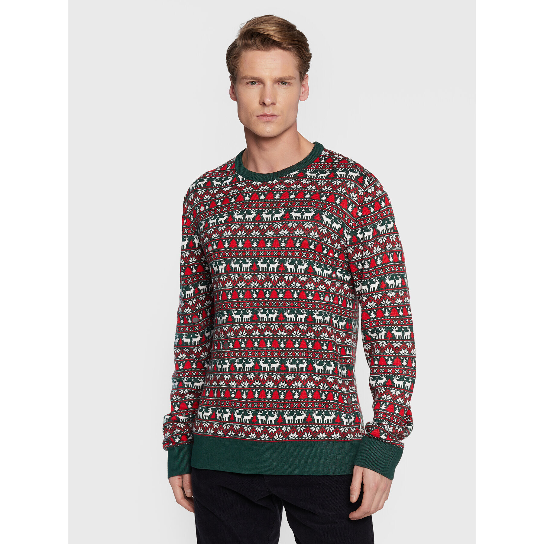 Lindbergh Sweater 30-800169 Színes Relaxed Fit - Pepit.hu