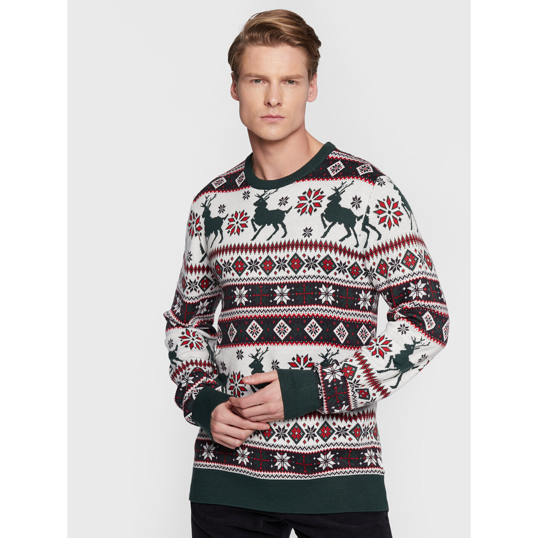 Lindbergh Sweater 30-800169 Színes Relaxed Fit - Pepit.hu