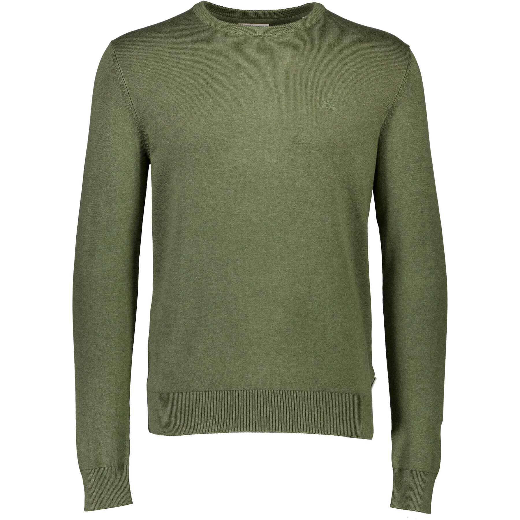 Lindbergh Sweater 30-80043 Zöld Slim Fit - Pepit.hu