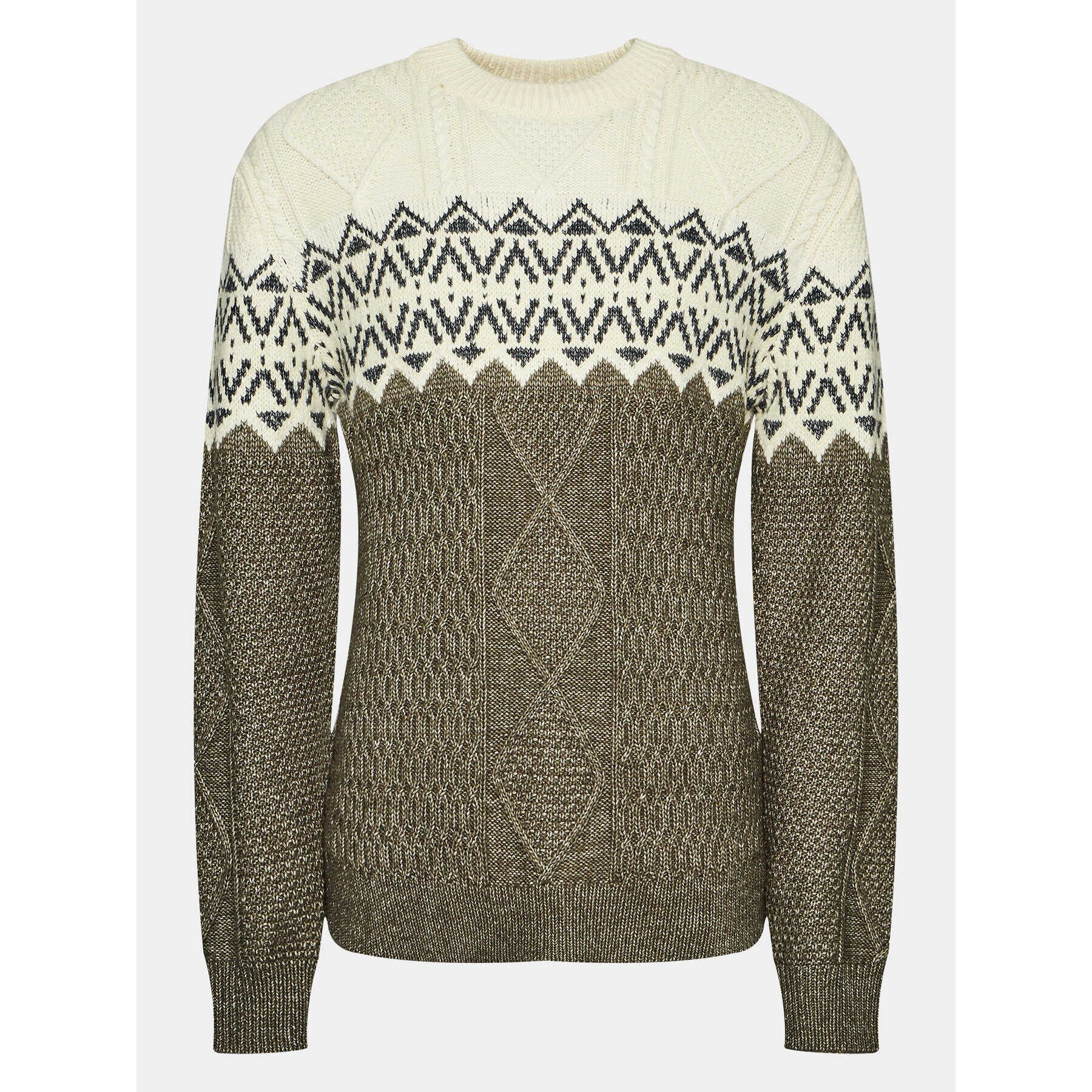 Lindbergh Sweater 30-805002 Zöld Relaxed Fit - Pepit.hu